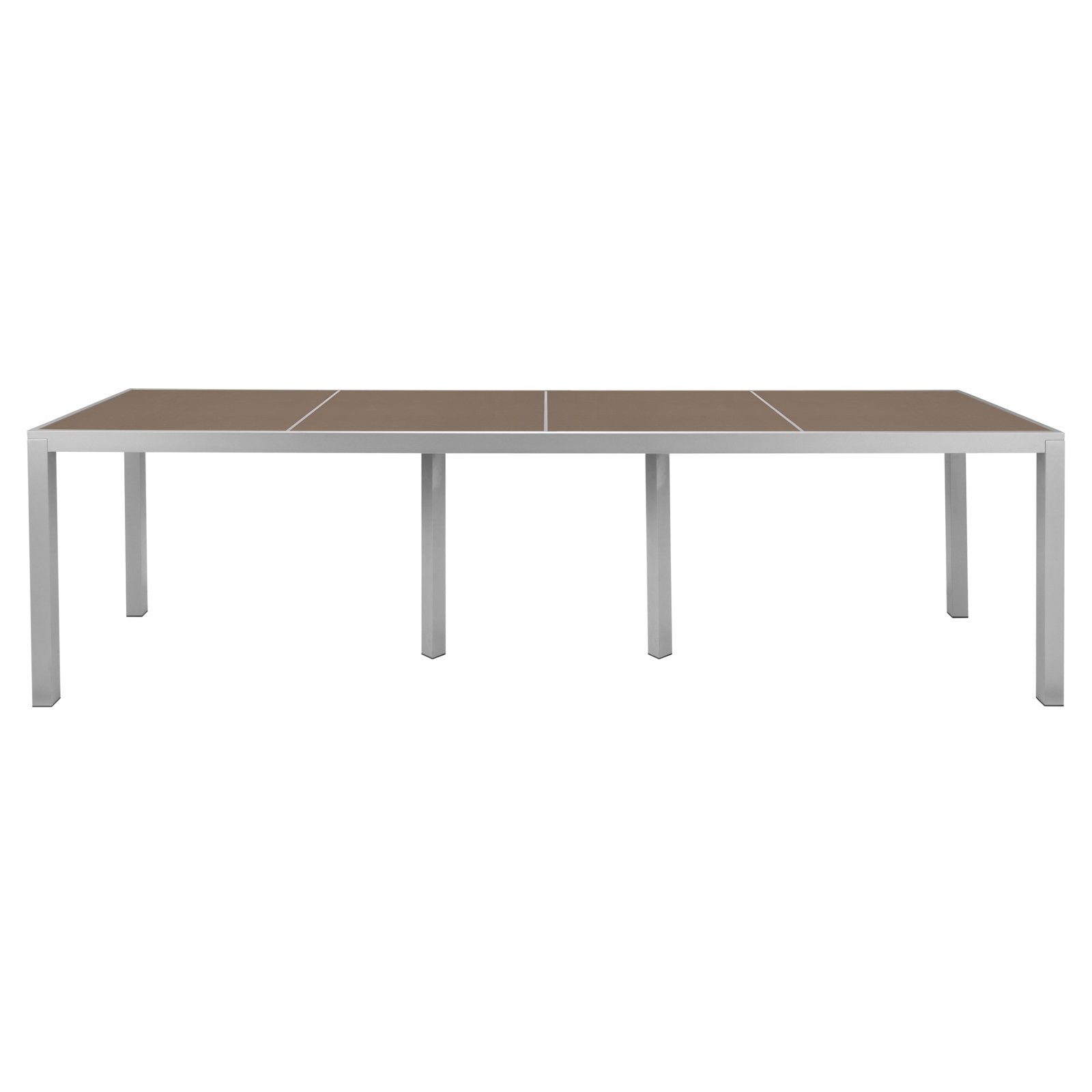 Source Sedona 36'' X 144'' Rectangular Table with Corsa Table Top SC-1014-406_SC-1009-587 - BetterPatio.com