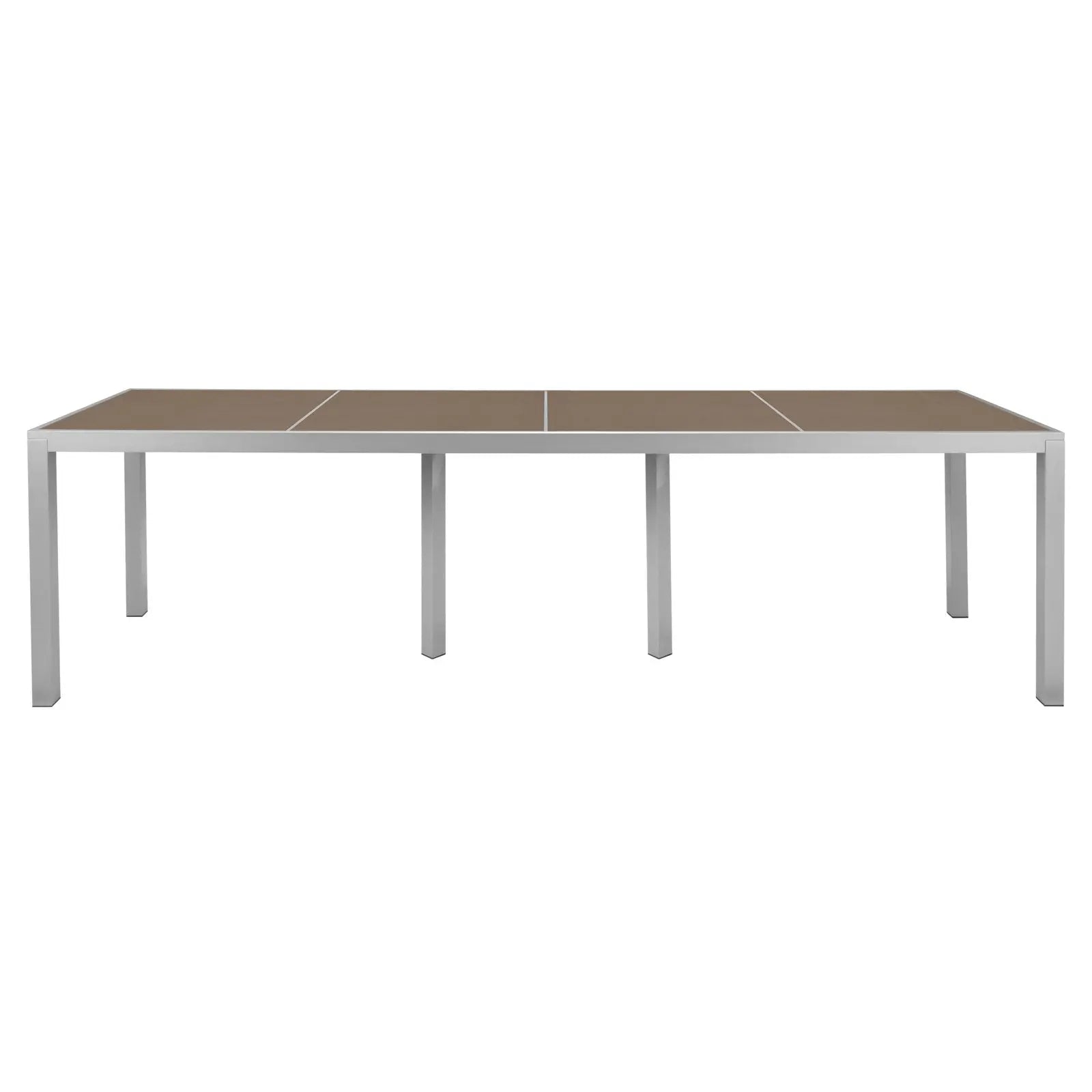 Source Sedona 36'' X 144'' Rectangular Table with Corsa Table Top SC-1014-406_SC-1009-587 - BetterPatio.com