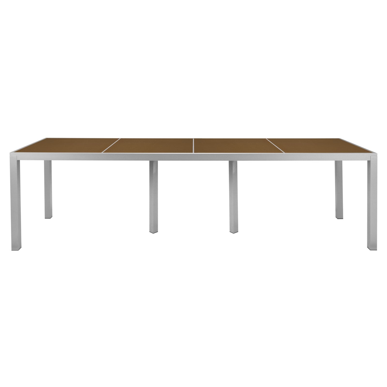 Source Sedona 36'' X 144'' Rectangular Table with Corsa Table Top SC-1014-406_SC-1009-587 - BetterPatio.com