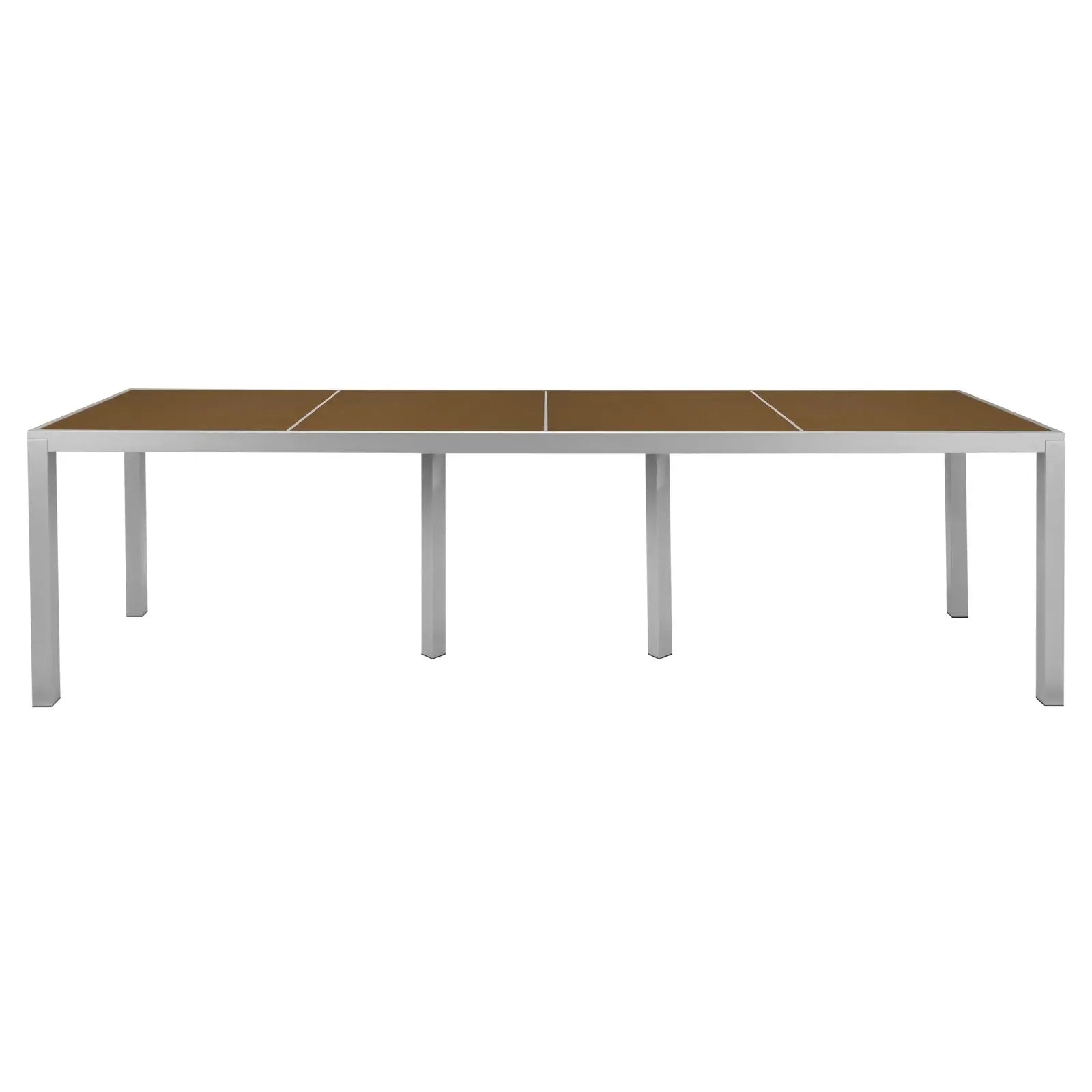 Source Sedona 36'' X 144'' Rectangular Table with Corsa Table Top SC-1014-406_SC-1009-587 - BetterPatio.com