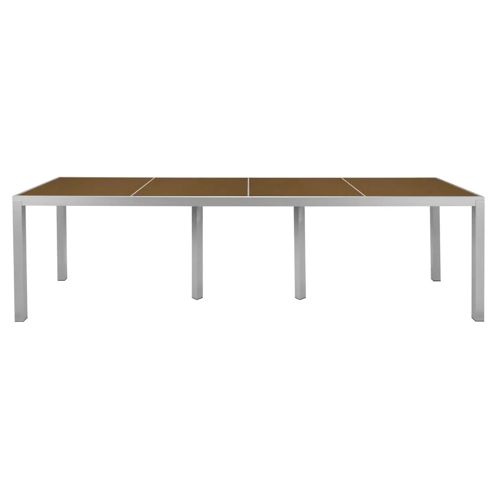 Source Sedona 36'' X 144'' Rectangular Table with Corsa Table Top SC-1014-406_SC-1009-587 - BetterPatio.com