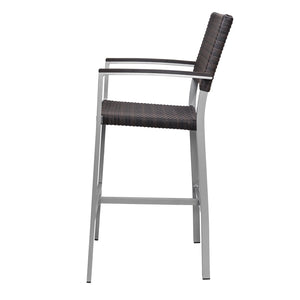 Source Furniture Fiji Wicker Bar Arm Chair - BetterPatio.com