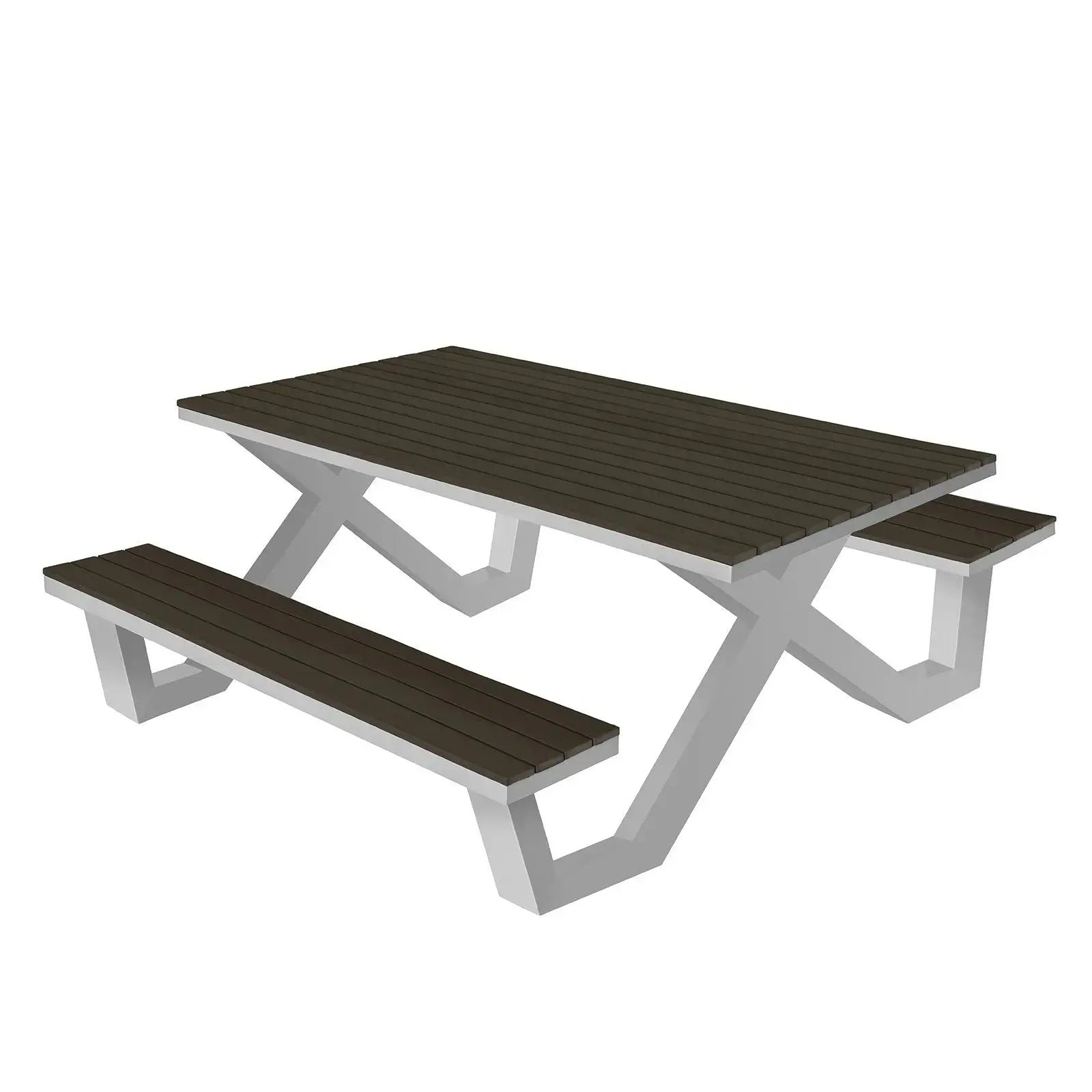 Source Vienna 6' Picnic Table (32"x72" Top Size) SC-2404-364 - BetterPatio.com