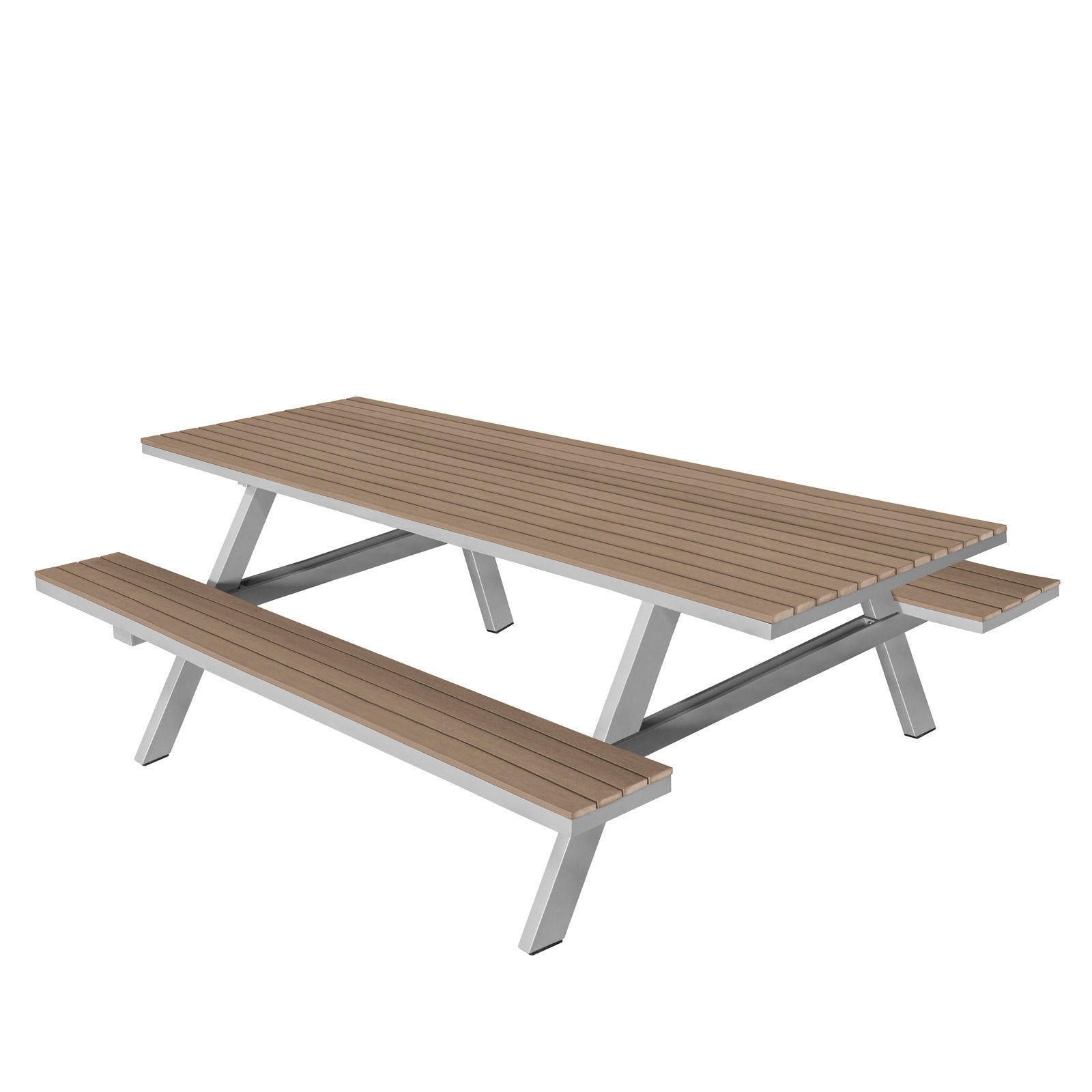 Source Vienna 10' Picnic Table (32"x120" Top Size) SC-2404-369 - BetterPatio.com