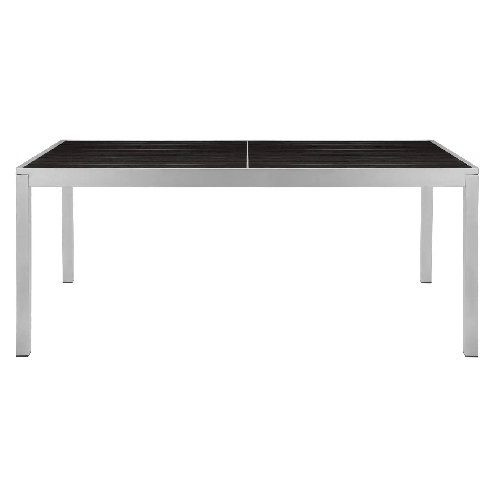 Source Sedona 32'' X 64'' Rectangular Table with Vienna Durawood Slats SC-2404-405_SC-1009-521 - BetterPatio.com