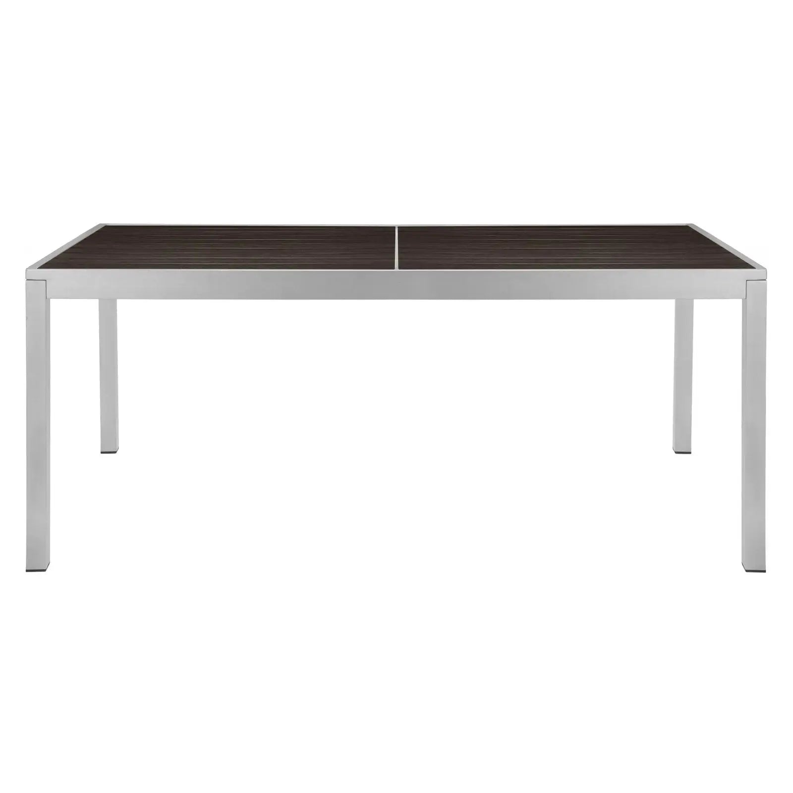 Source Sedona 36'' X 72'' Rectangular Table with Vienna Durawood Slats SC-2404-406_SC-1009-522 - BetterPatio.com