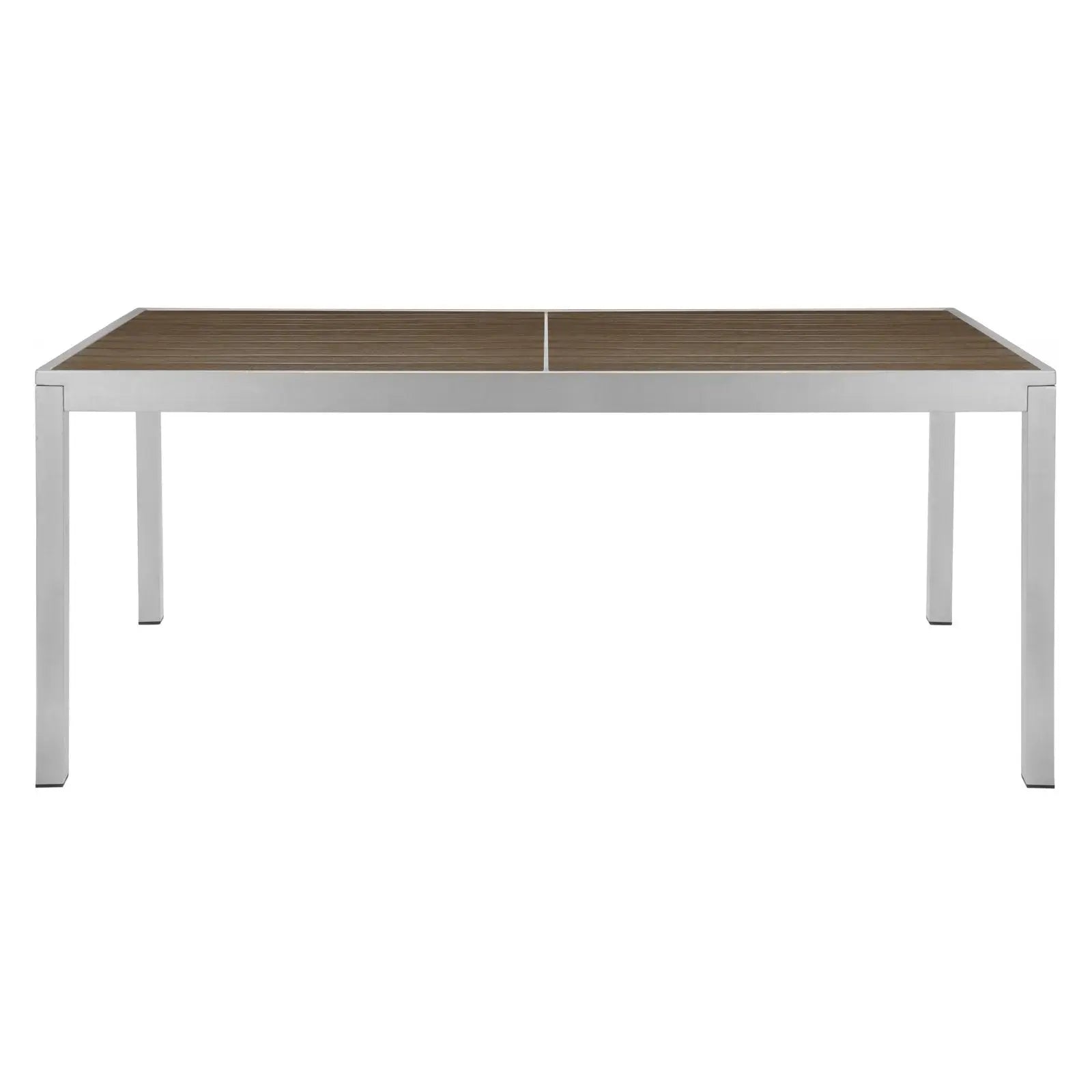 Source Sedona 36'' X 72'' Rectangular Table with Vienna Durawood Slats SC-2404-406_SC-1009-522 - BetterPatio.com