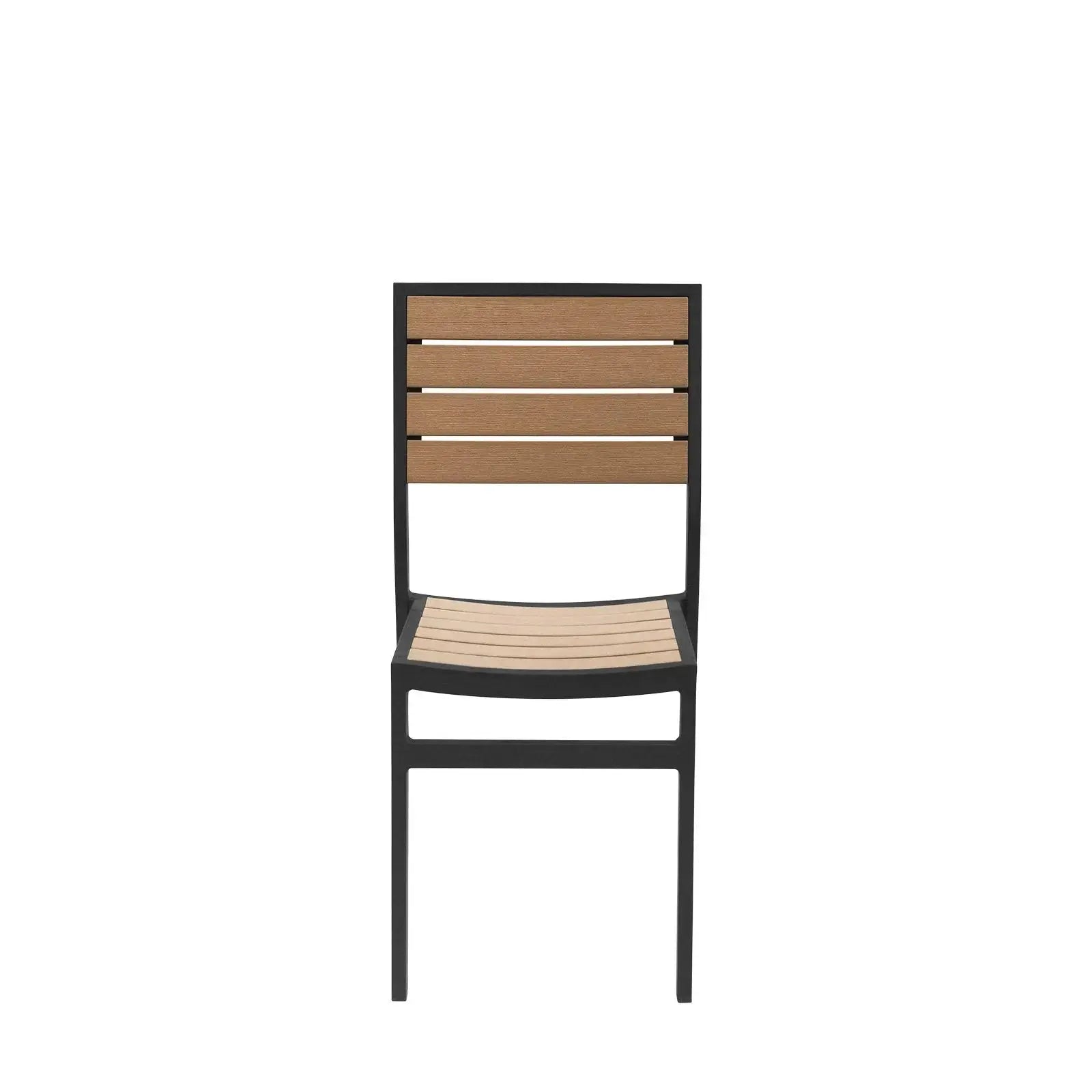 Source Napa Dining Side Chair Black Frame SC-2405-162-BLK - BetterPatio.com