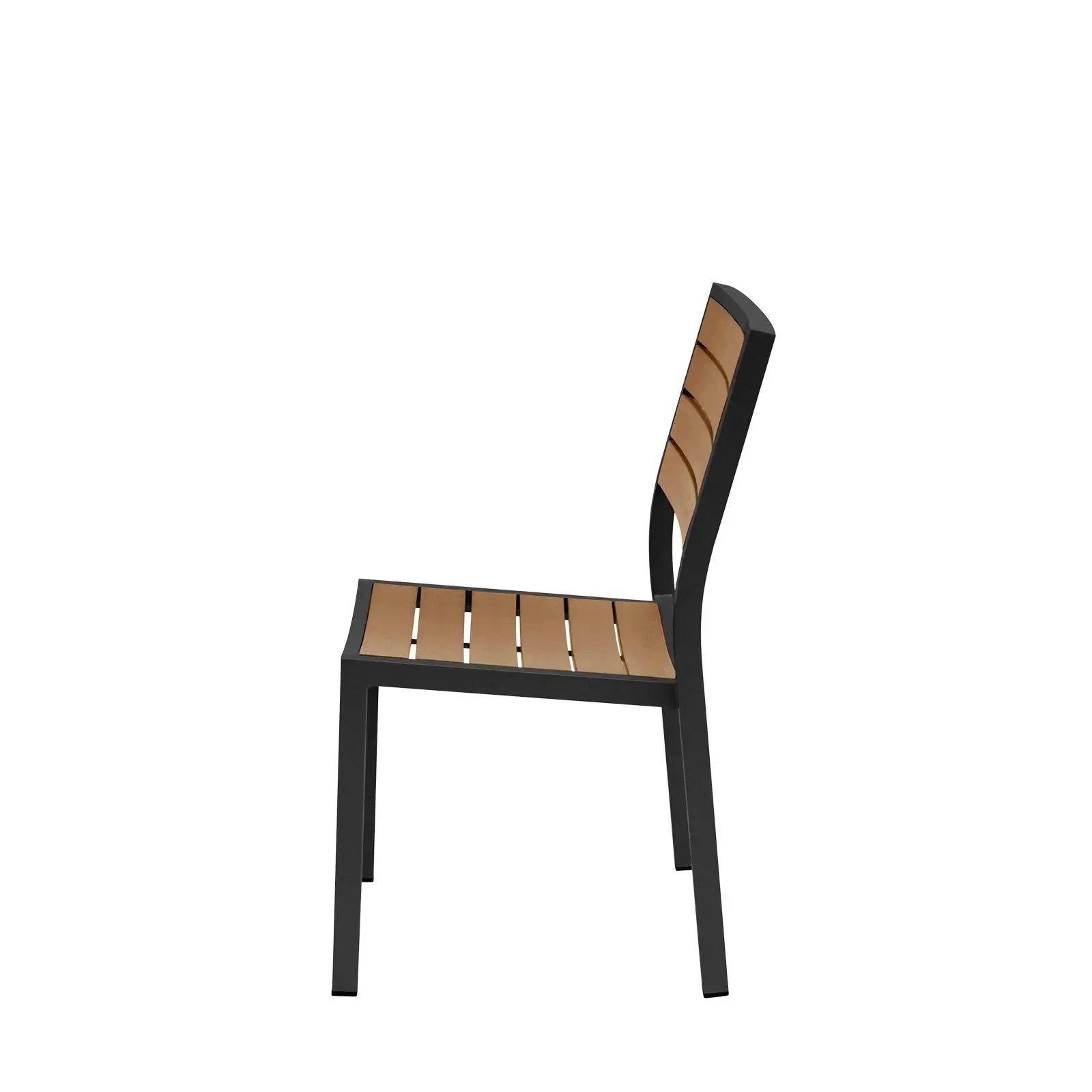 Source Napa Dining Side Chair Black Frame SC-2405-162-BLK - BetterPatio.com