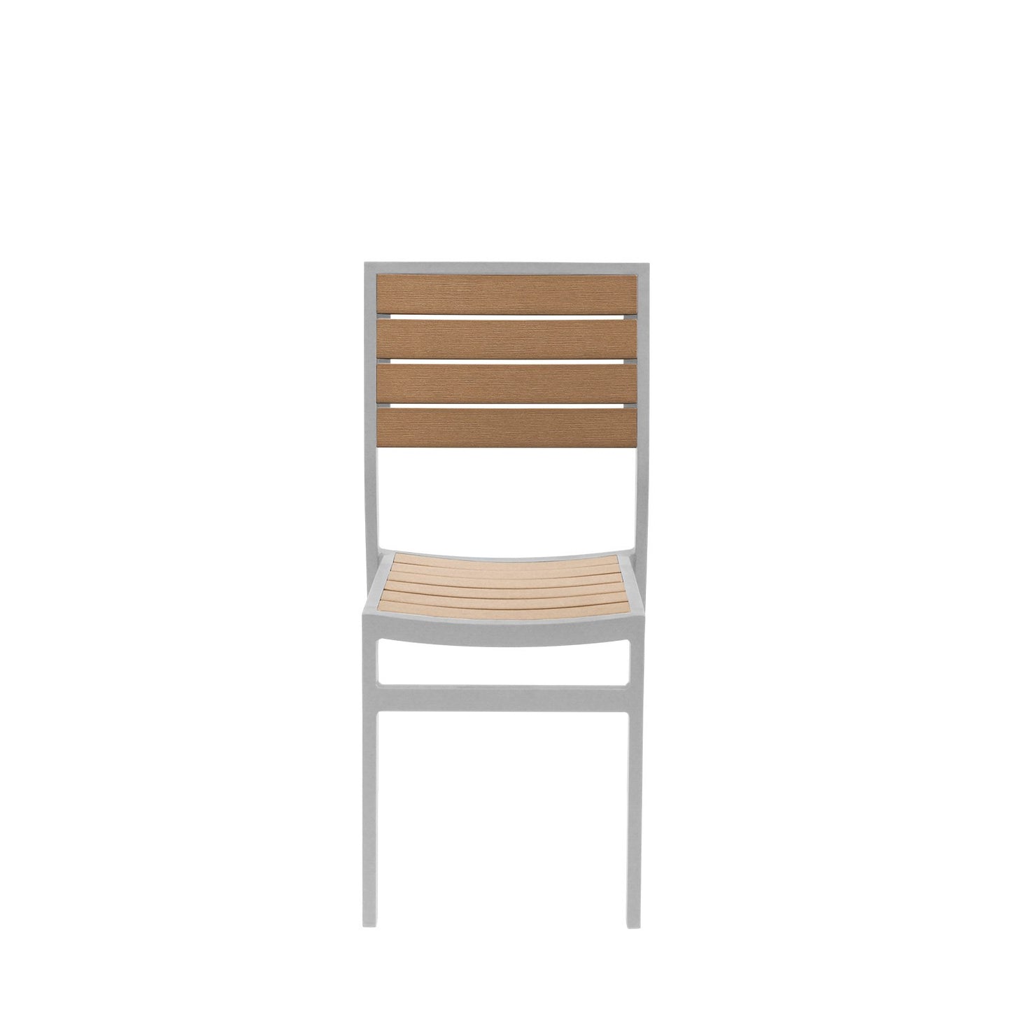 Source Napa Dining Side Chair Silver Frame SC-2405-162-SLV - BetterPatio.com
