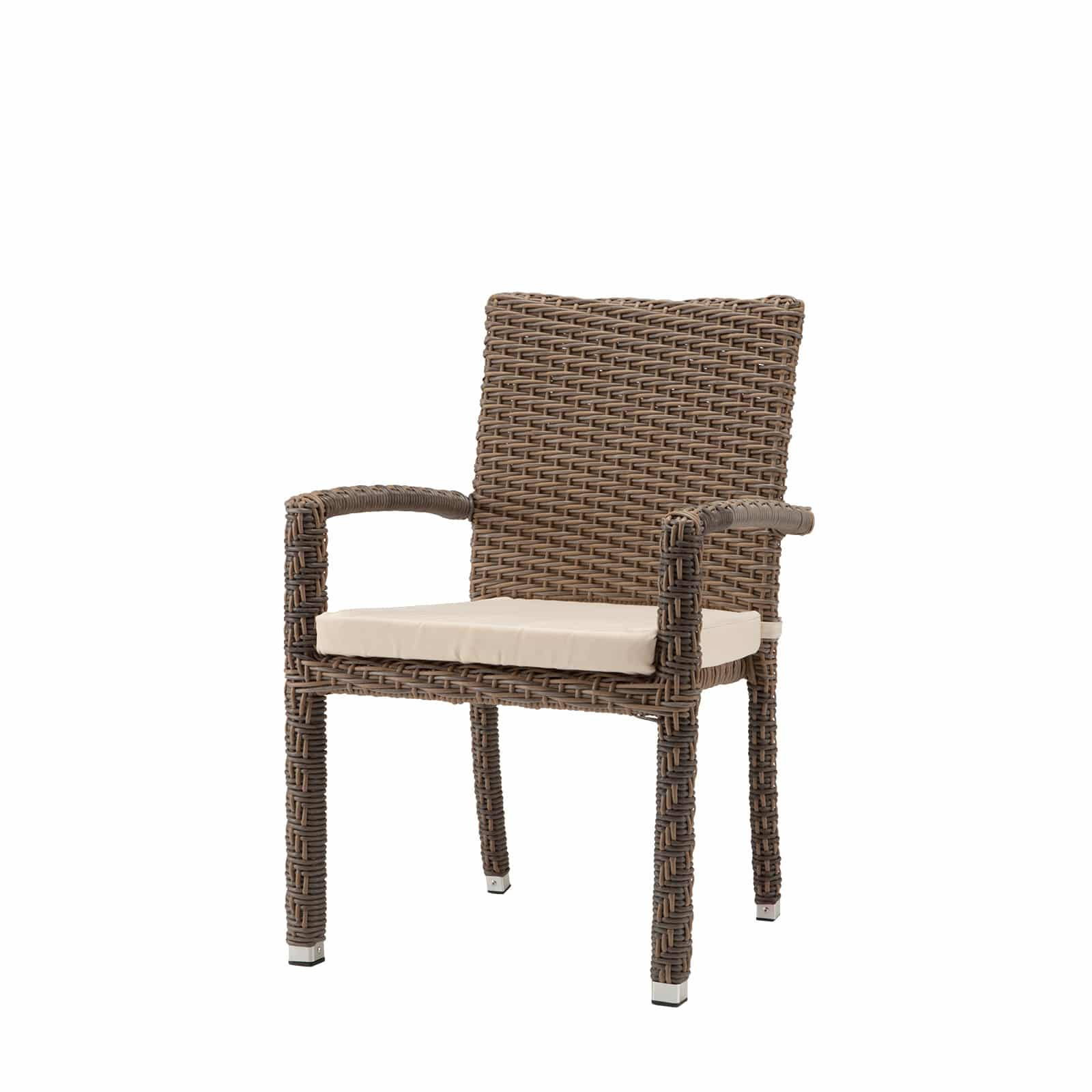 Source Furniture Zen Dining Chair with Arms - BetterPatio.com