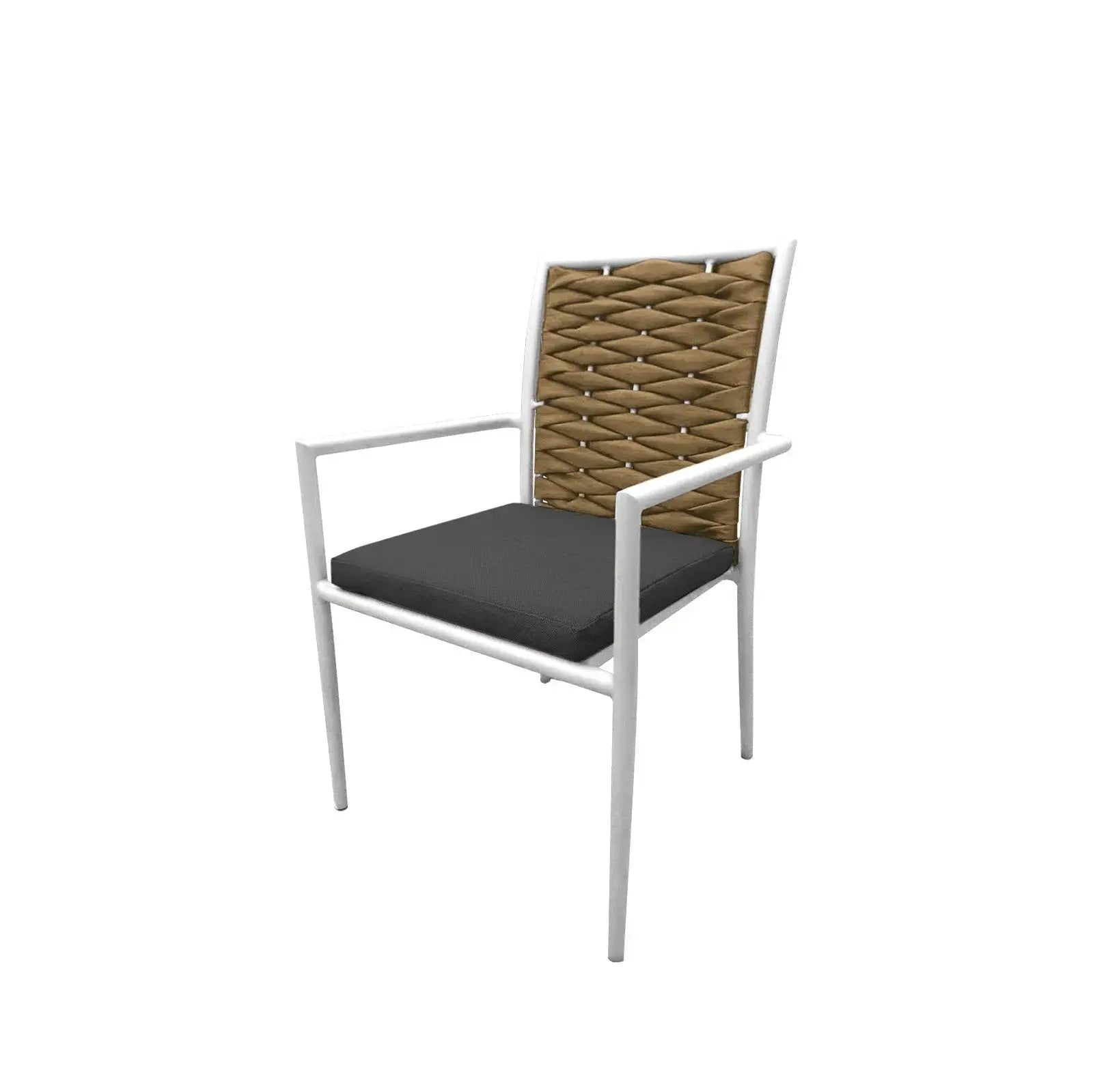 Source Furniture Aria Dining with Arm - BetterPatio.com