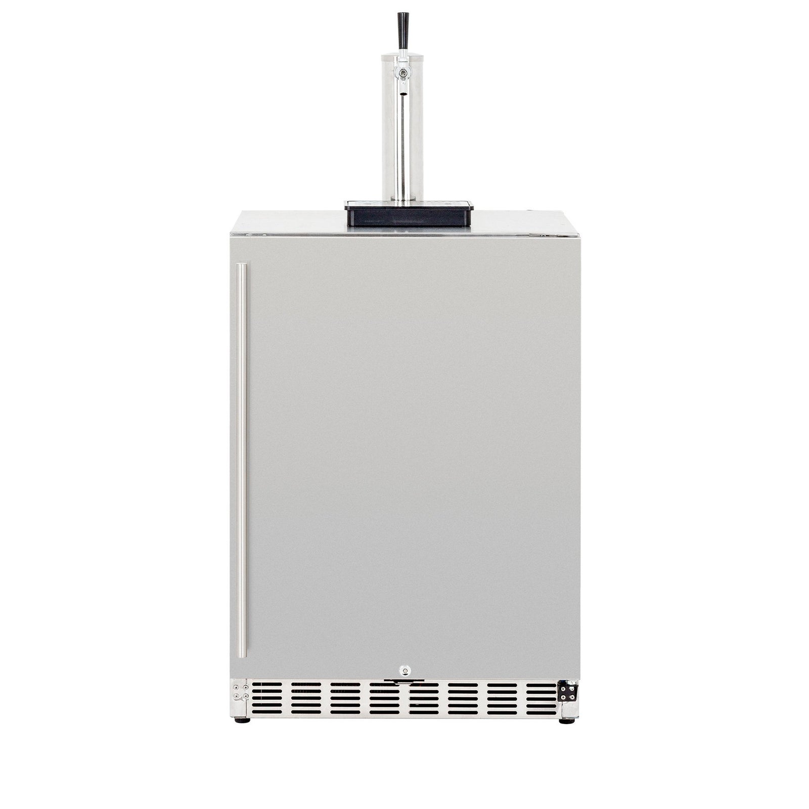 Summerset 24 Inch 6.6c Deluxe Outdoor Rated Kegerator Single Tower SSRFR-24DK1 - BetterPatio.com