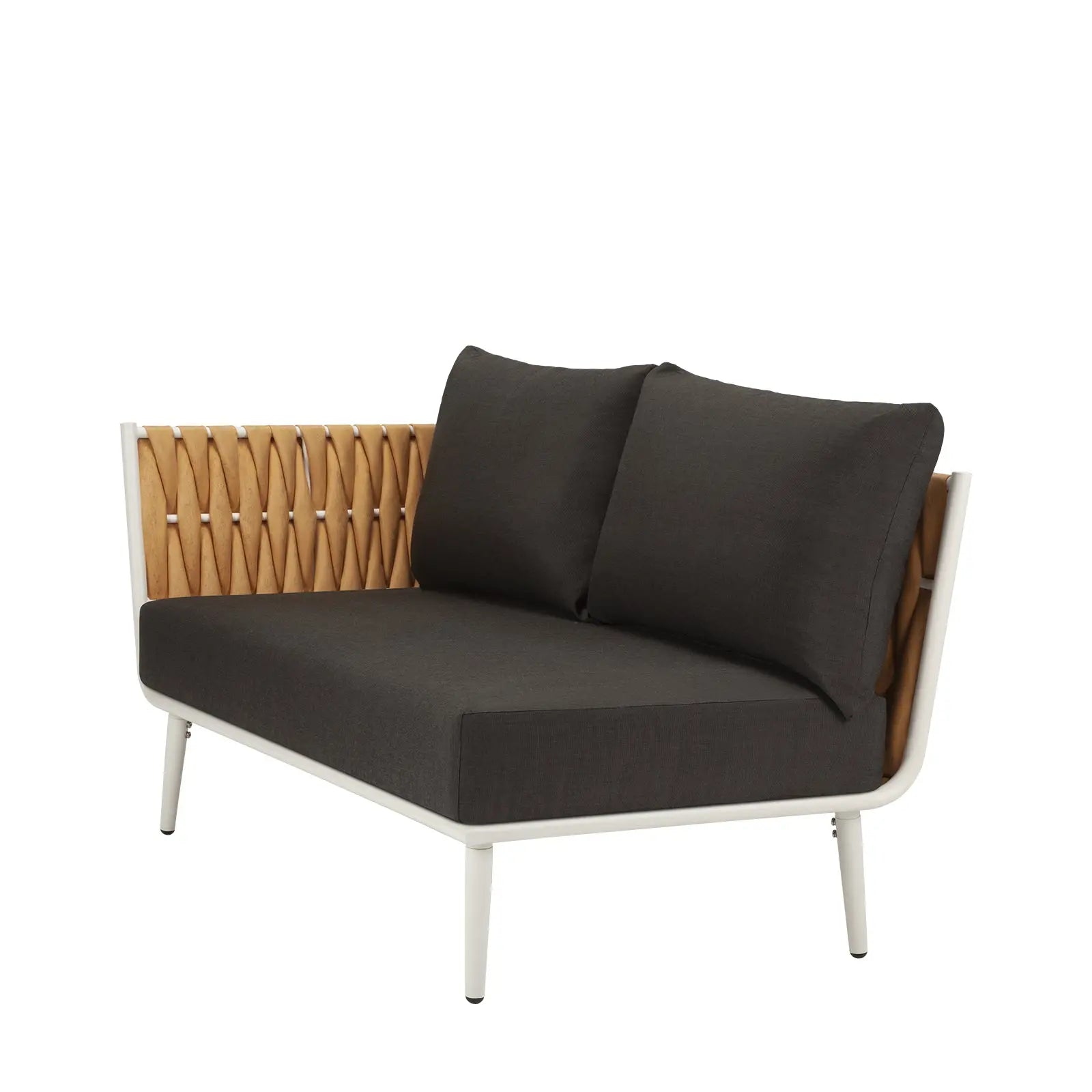 Source Furniture Aria Left Arm Loveseat - BetterPatio.com