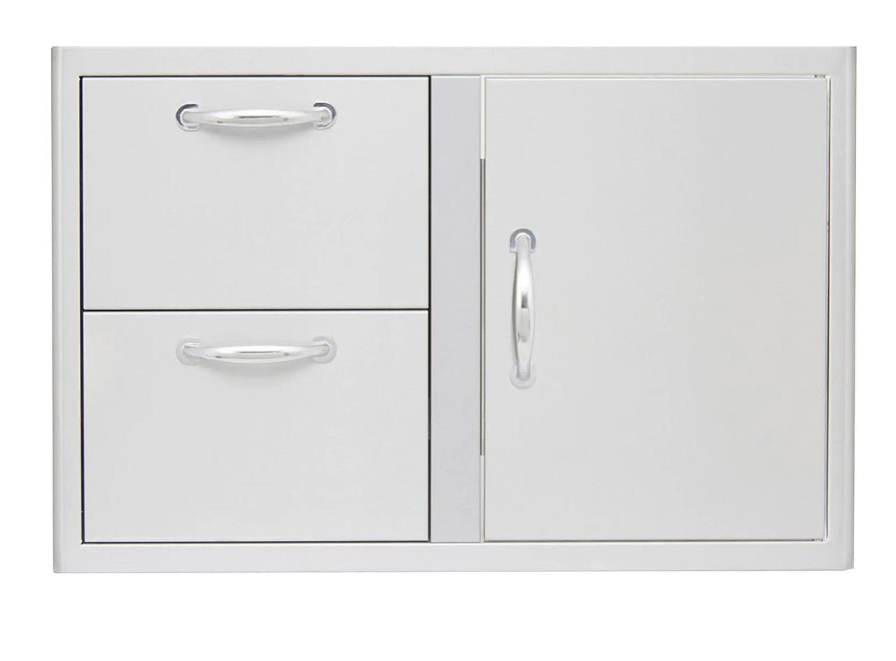 8 Foot Quick Ship Outdoor Kitchen with Blaze Grill, Griddle // BetterPatio.com