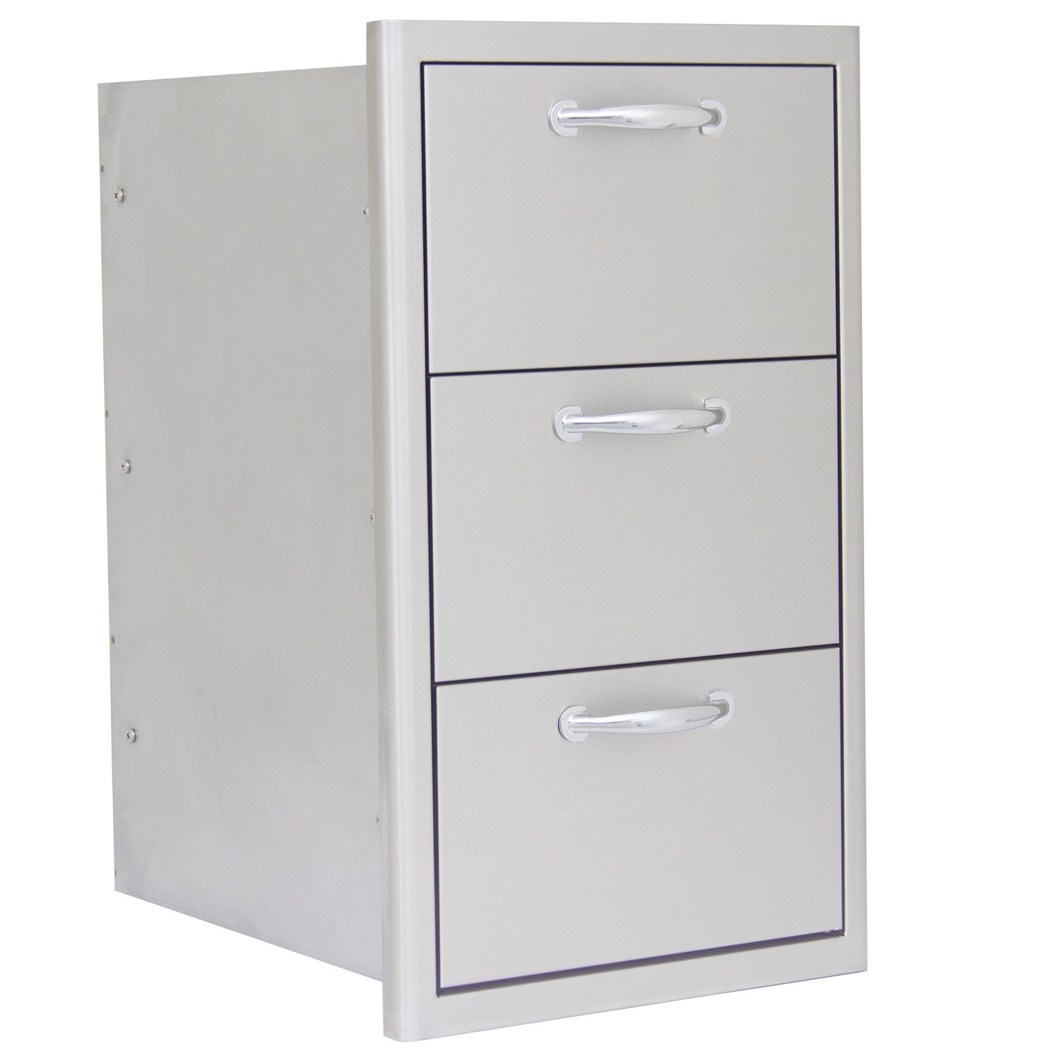 BlazeBlaze 16 Inch Triple Access Drawer BLZ-DRW3-R BLZ-DRW3-R- BetterPatio.com
