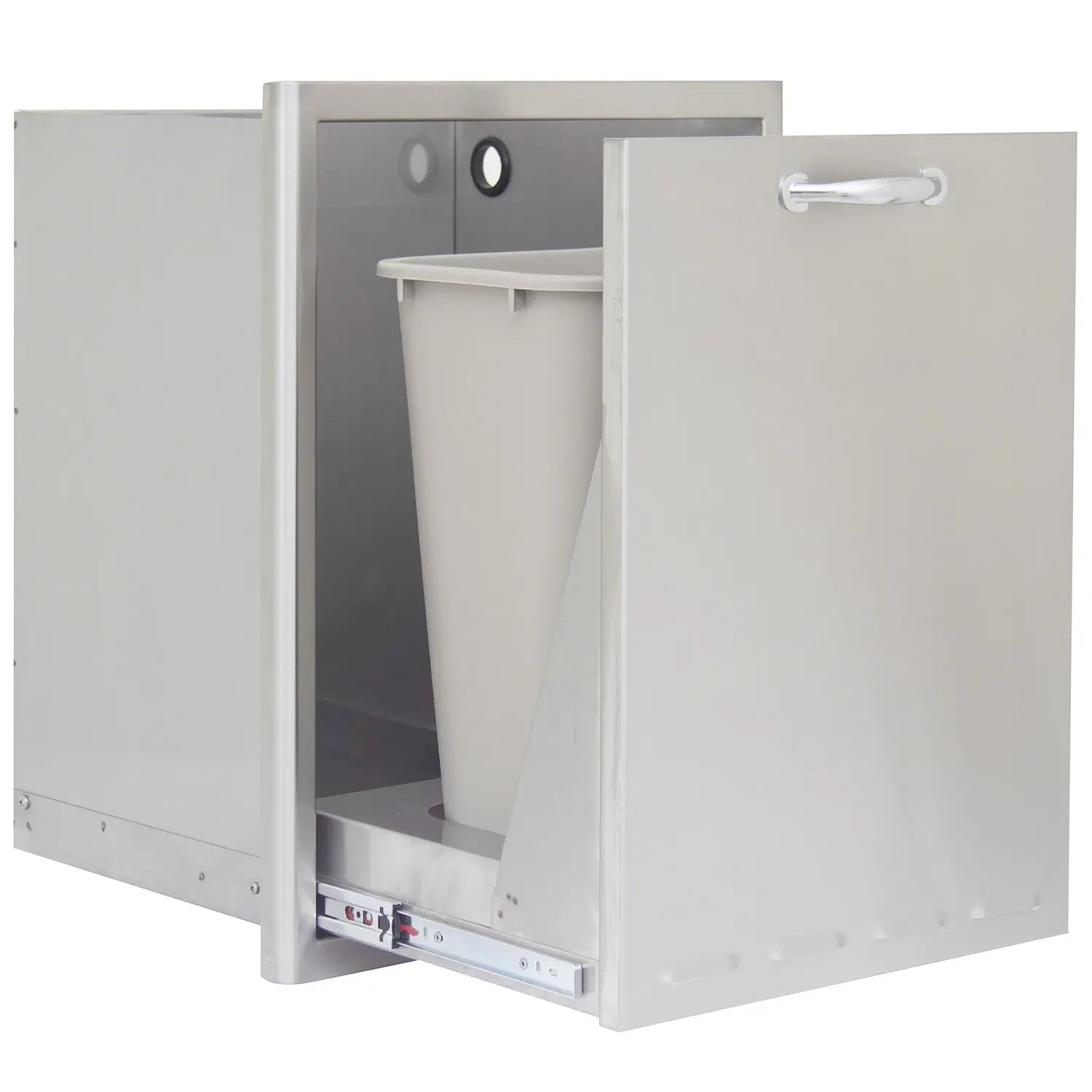BlazeBlaze 18-Inch Roll Out Trash Bin BLZ-TRLP-DRW BLZ-TRLP-DRW- BetterPatio.com