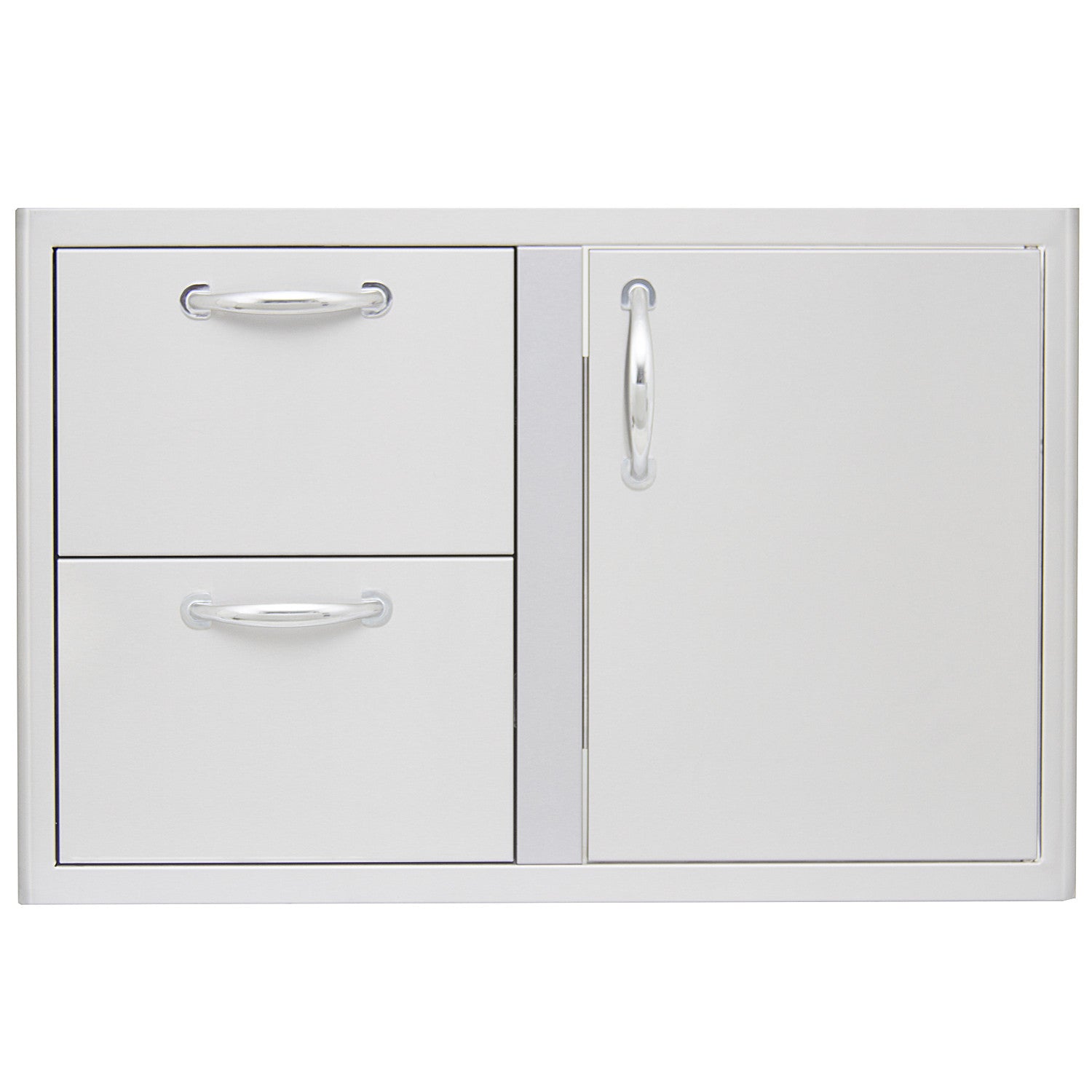 BlazeBlaze 32 Inch Access Door & Double Drawer Combo BLZ-DDC-R BLZ-DDC-R- BetterPatio.com