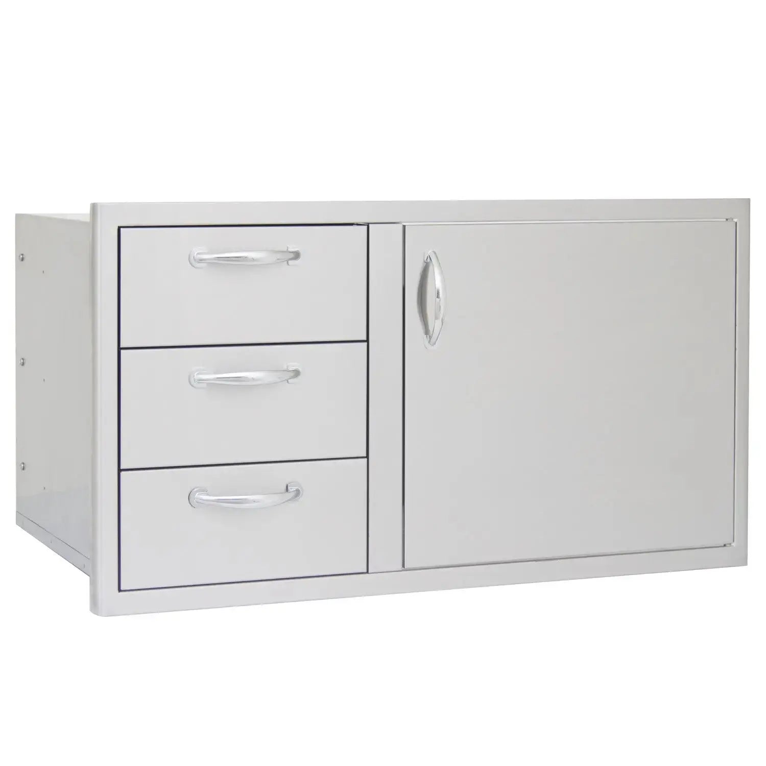 BlazeBlaze 39-Inch Access Door & Triple Drawer Combo BLZ-DDC-39-R BLZ-DDC-39-R- BetterPatio.com