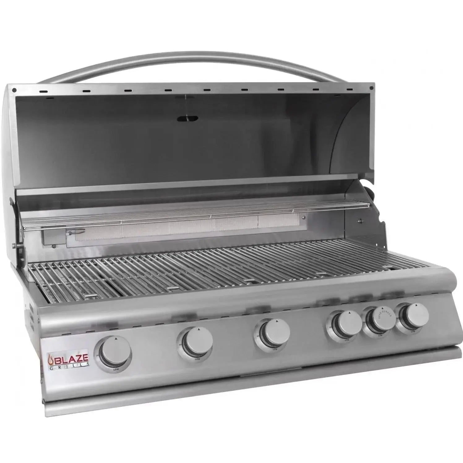 BlazeBlaze 40 Inch 5-Burner Premium LTE Gas Grill With Rear Burner and Built-in Lighting System BLZ-5LTE2-LP- BetterPatio.com