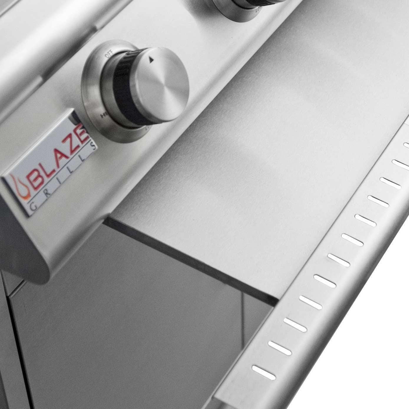 BlazeBlaze 40 Inch 5-Burner Premium LTE Gas Grill With Rear Burner and Built-in Lighting System BLZ-5LTE2-LP- BetterPatio.com