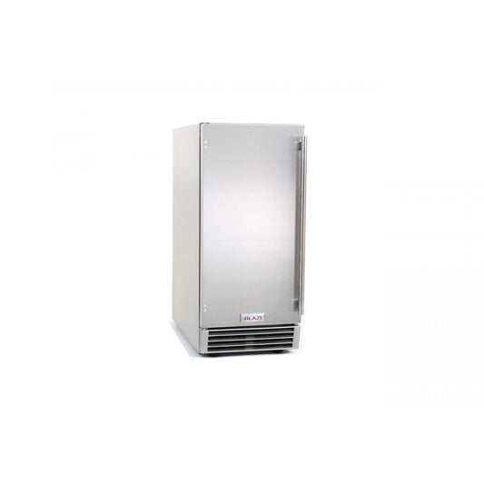 BlazeBlaze 50 LB. 15-Inch Outdoor Ice Maker with Gravity Drain BLZ-ICEMKR-50GR- BetterPatio.com