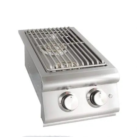 BlazeBlaze Built-In Premium Double Side Burner With LTE Lights BLZ-SB2LTE-NG- BetterPatio.com