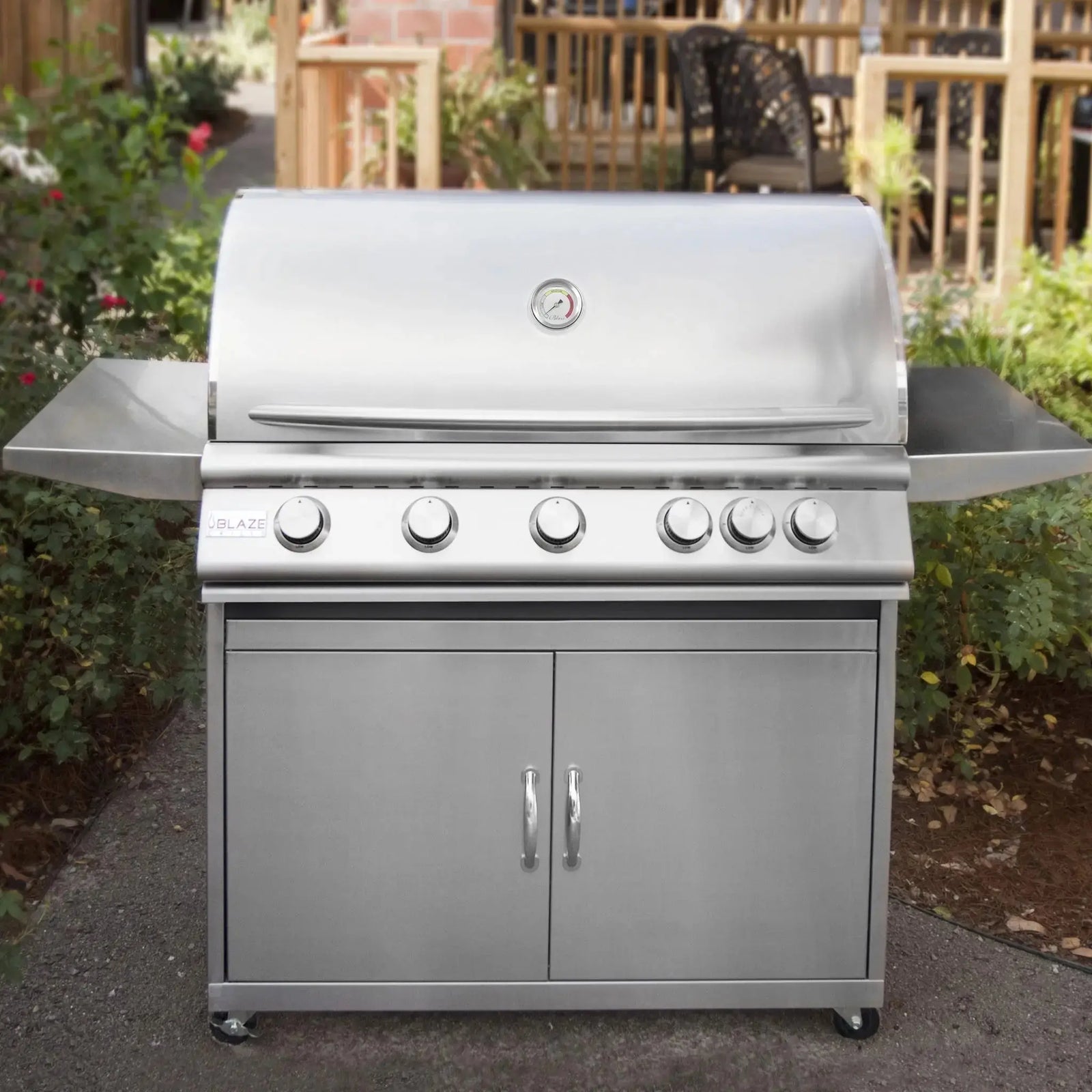 BlazeBlaze Grill Cart For 40-Inch 5-Burner Gas Grill BLZ-5-CART BLZ-5-CART- BetterPatio.com