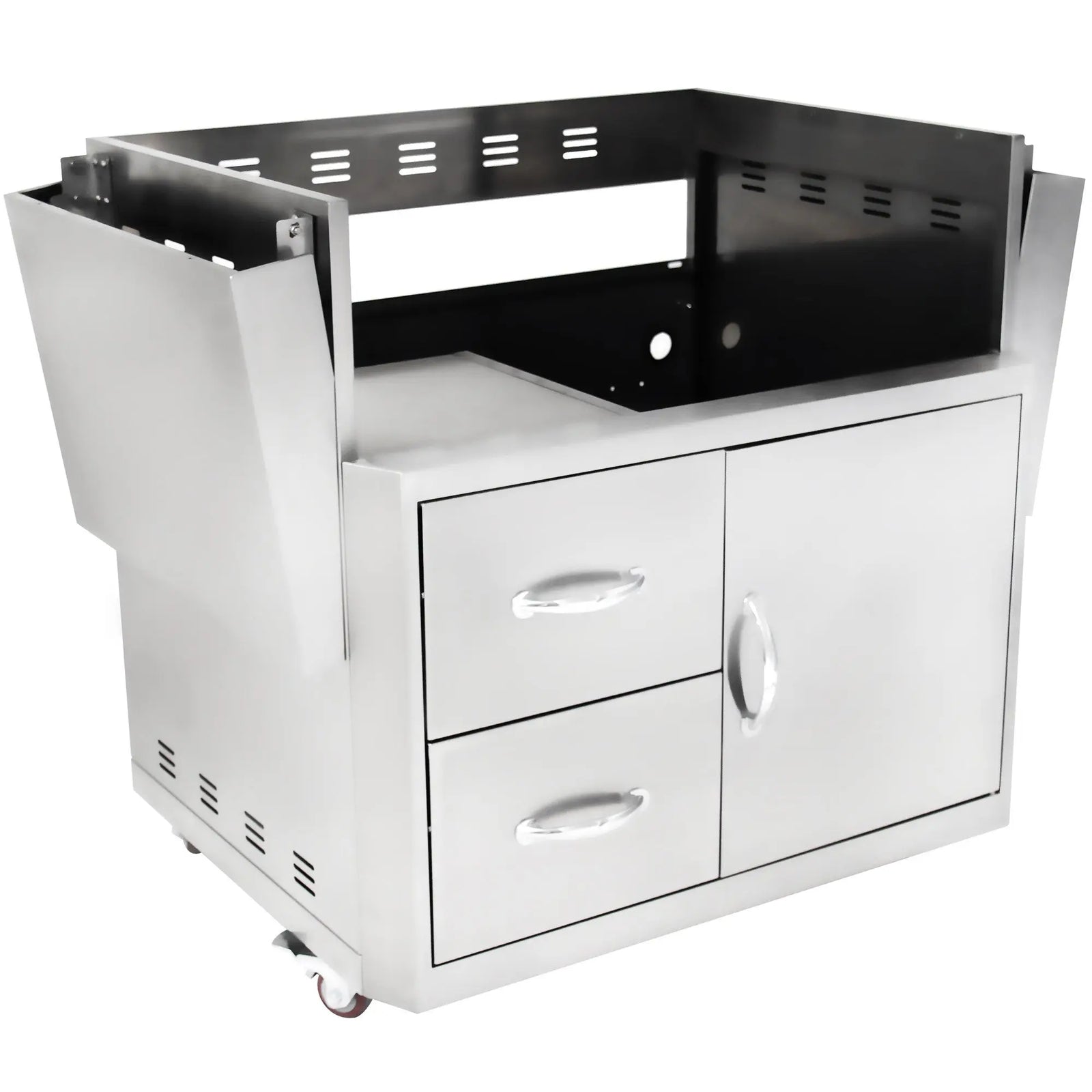 BlazeBlaze Grill Cart Professional 34-Inch Gas Grill With Rear Infrared Burner BLZ-3PRO-CART BLZ-3PRO-CART- BetterPatio.com