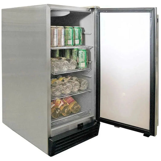 Cal FlameCal Flame Outdoor Stainless Steel Refrigerator 3.25 cu. ft. BBQ10710 BBQ10710- BetterPatio.com