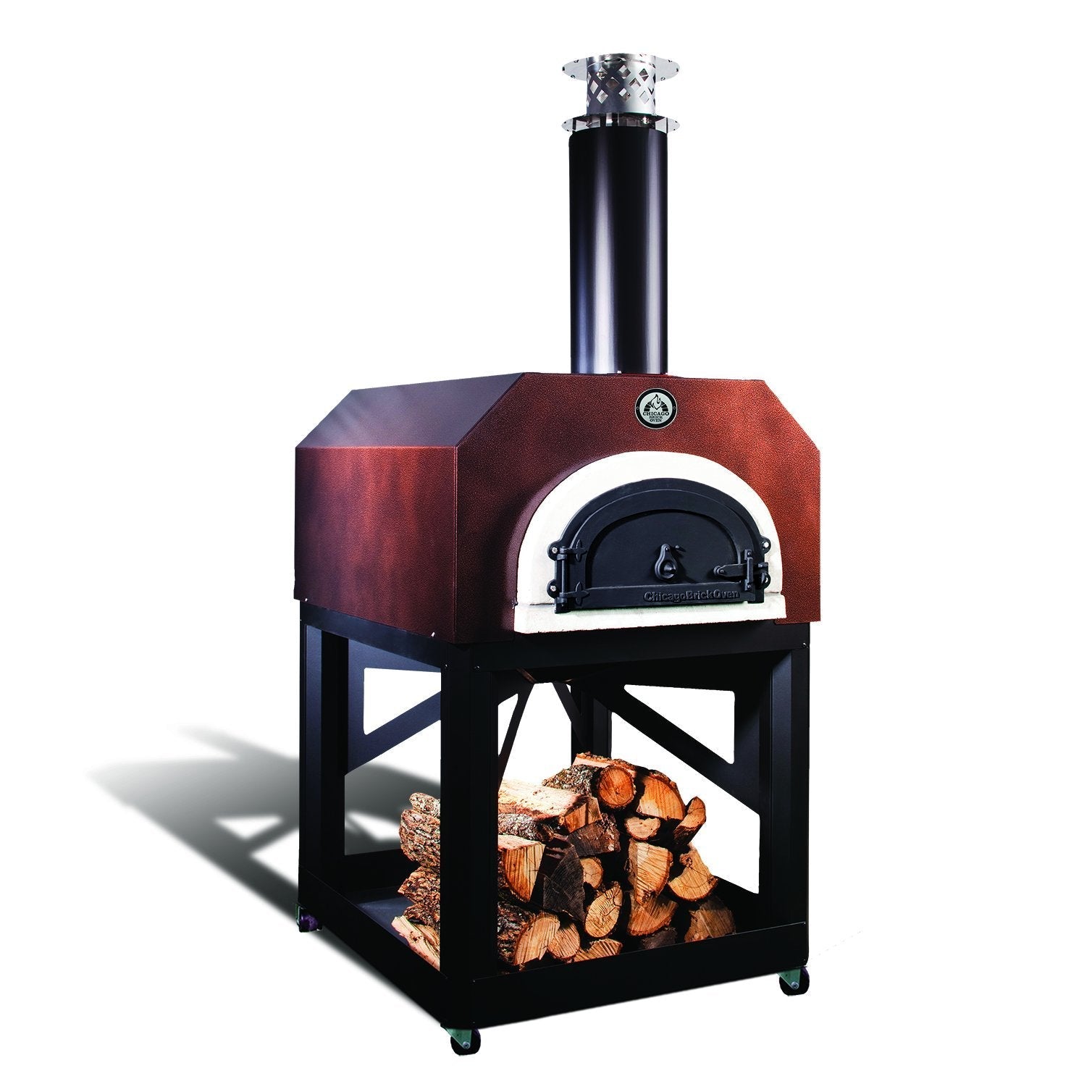 Chicago Brick OvenChicago Brick Oven 750 Mobile Stand for Wood Fired Pizza Oven CBO-O-MBL-750-CV- BetterPatio.com