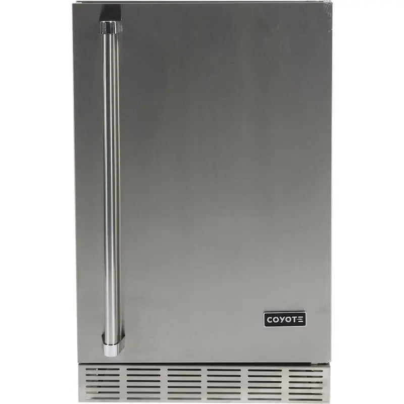 Coyote Outdoor LivingCoyote Outdoor 21 Inch Steel Built in Outdoor Refrigerator, Silver CBIR-R- BetterPatio.com