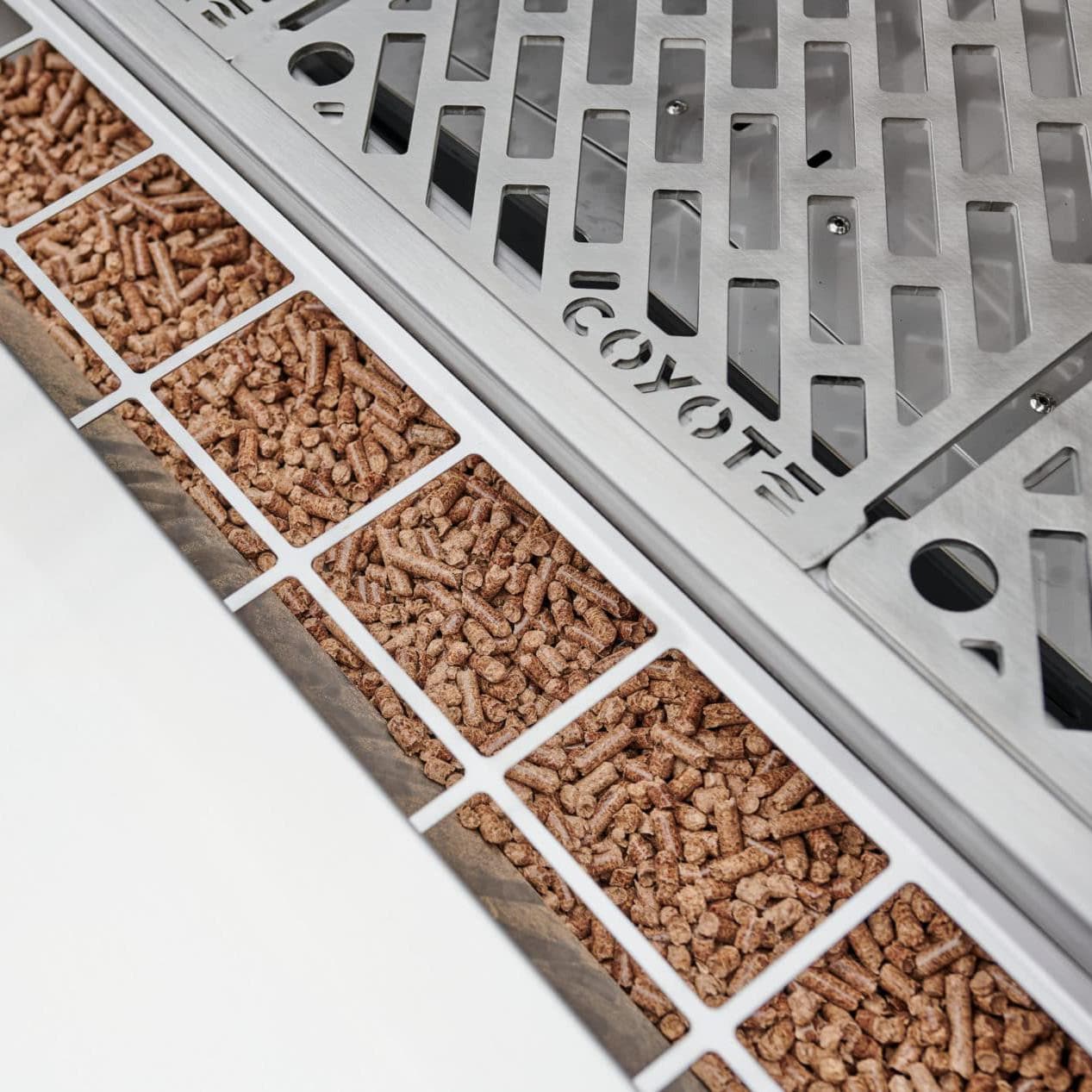 Coyote Outdoor LivingCoyote Outdoor 28 inch Pellet Grill, Built In or Freestanding C1P28- BetterPatio.com