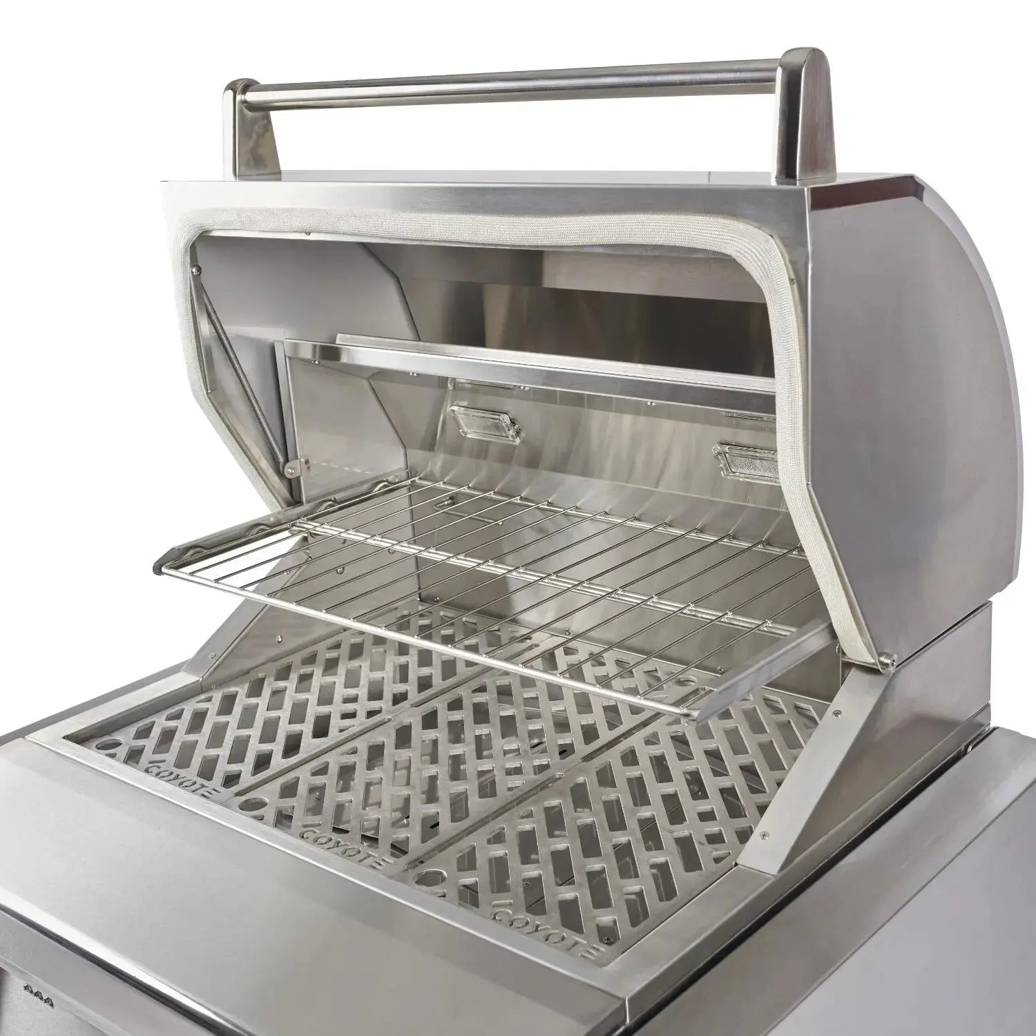 Coyote Outdoor LivingCoyote Outdoor 28 inch Pellet Grill, Built In or Freestanding C1P28- BetterPatio.com
