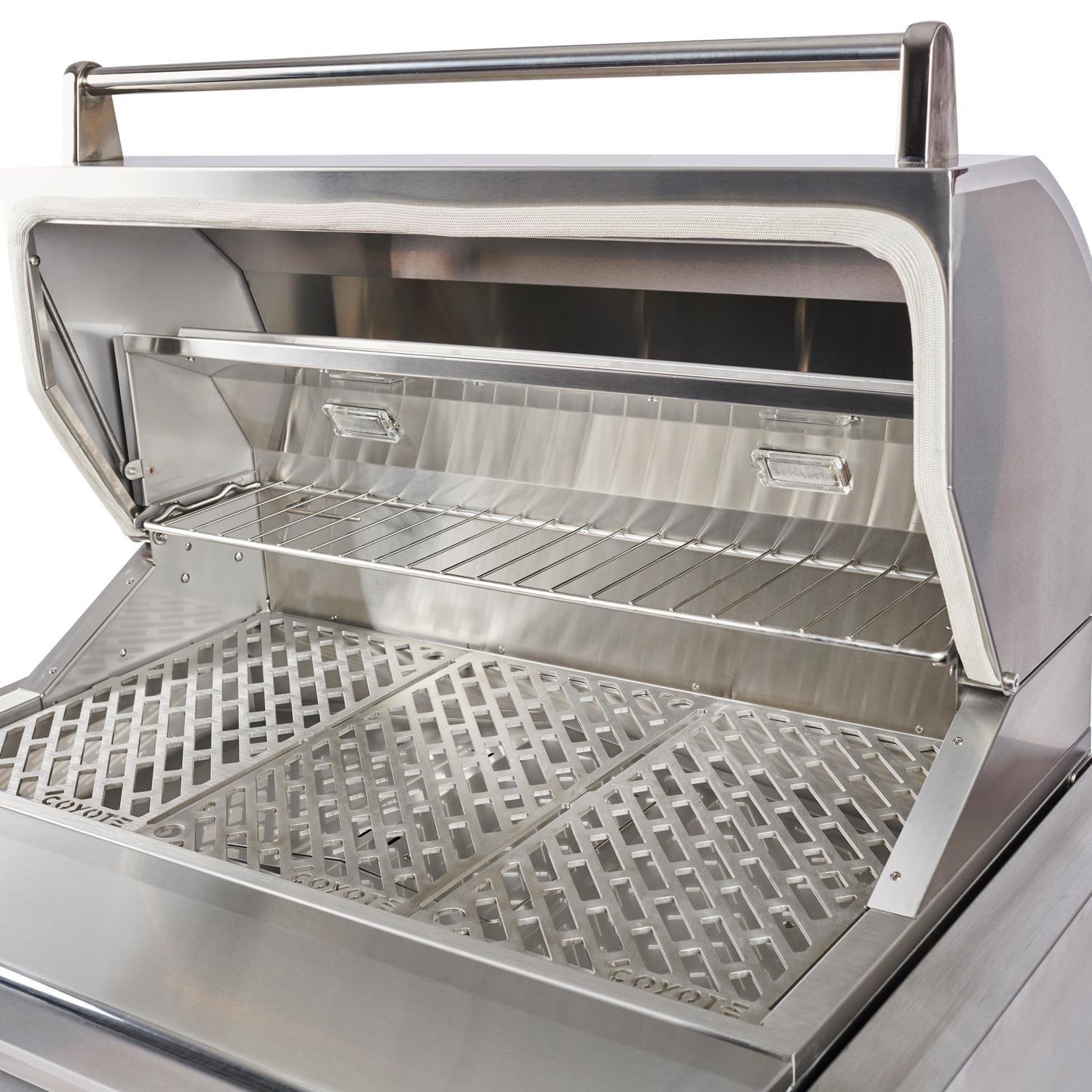 Coyote Outdoor LivingCoyote Outdoor 36 inch Freestanding Pellet Grill with Cart C1P36-FS- BetterPatio.com