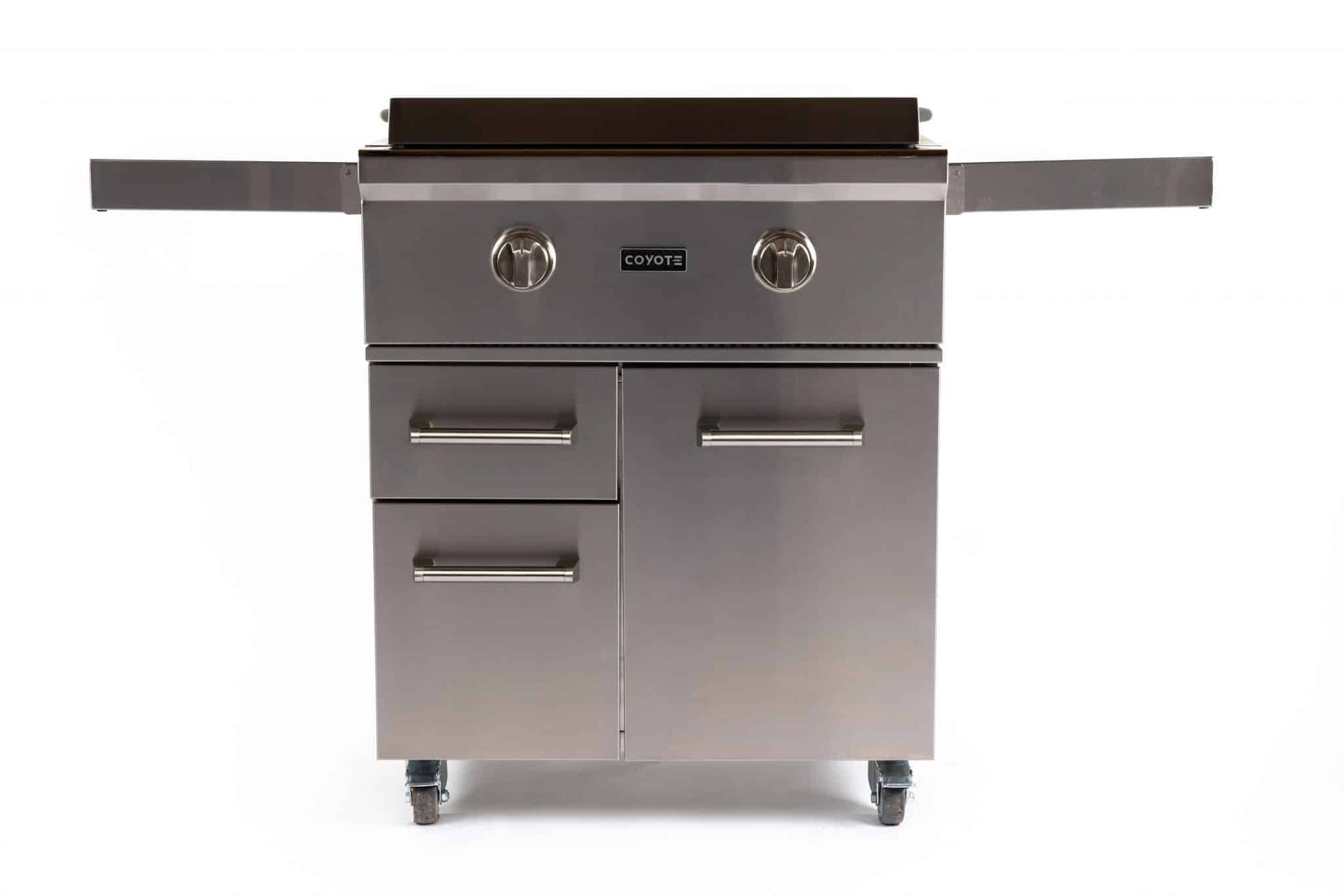 Coyote Outdoor LivingCoyote Outdoor Living 30 Inch Flat Top Grill C1FTG30-LP-CART- BetterPatio.com