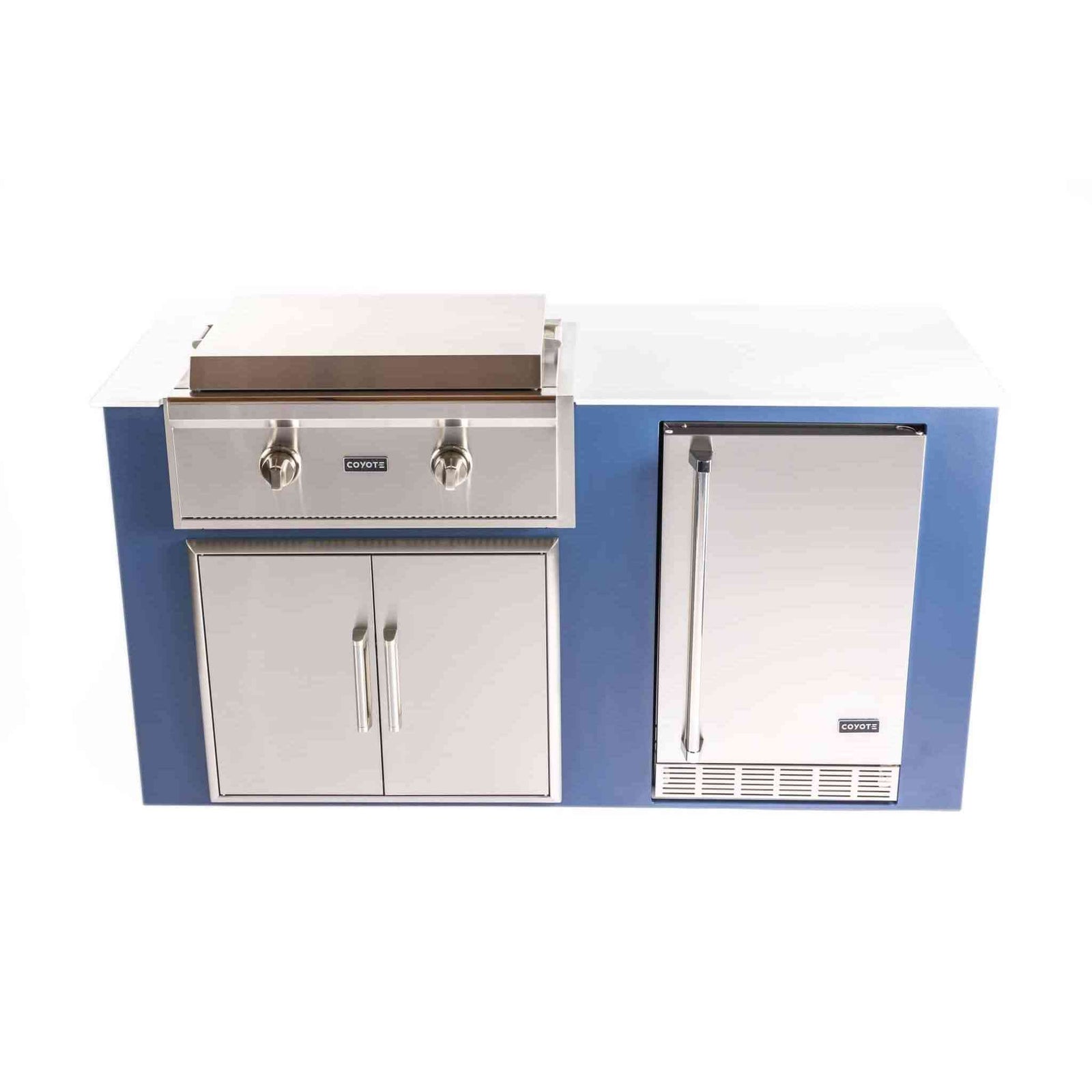 Coyote Outdoor LivingCoyote Outdoor Living 30 Inch Flat Top Grill C1FTG30-LP-CART- BetterPatio.com