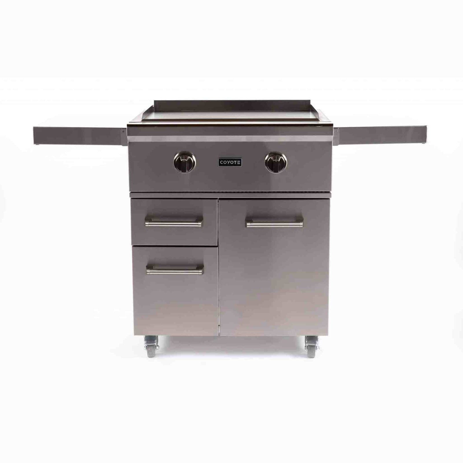 Coyote Outdoor LivingCoyote Outdoor Living 30 Inch Flat Top Grill C1FTG30-LP-CART- BetterPatio.com