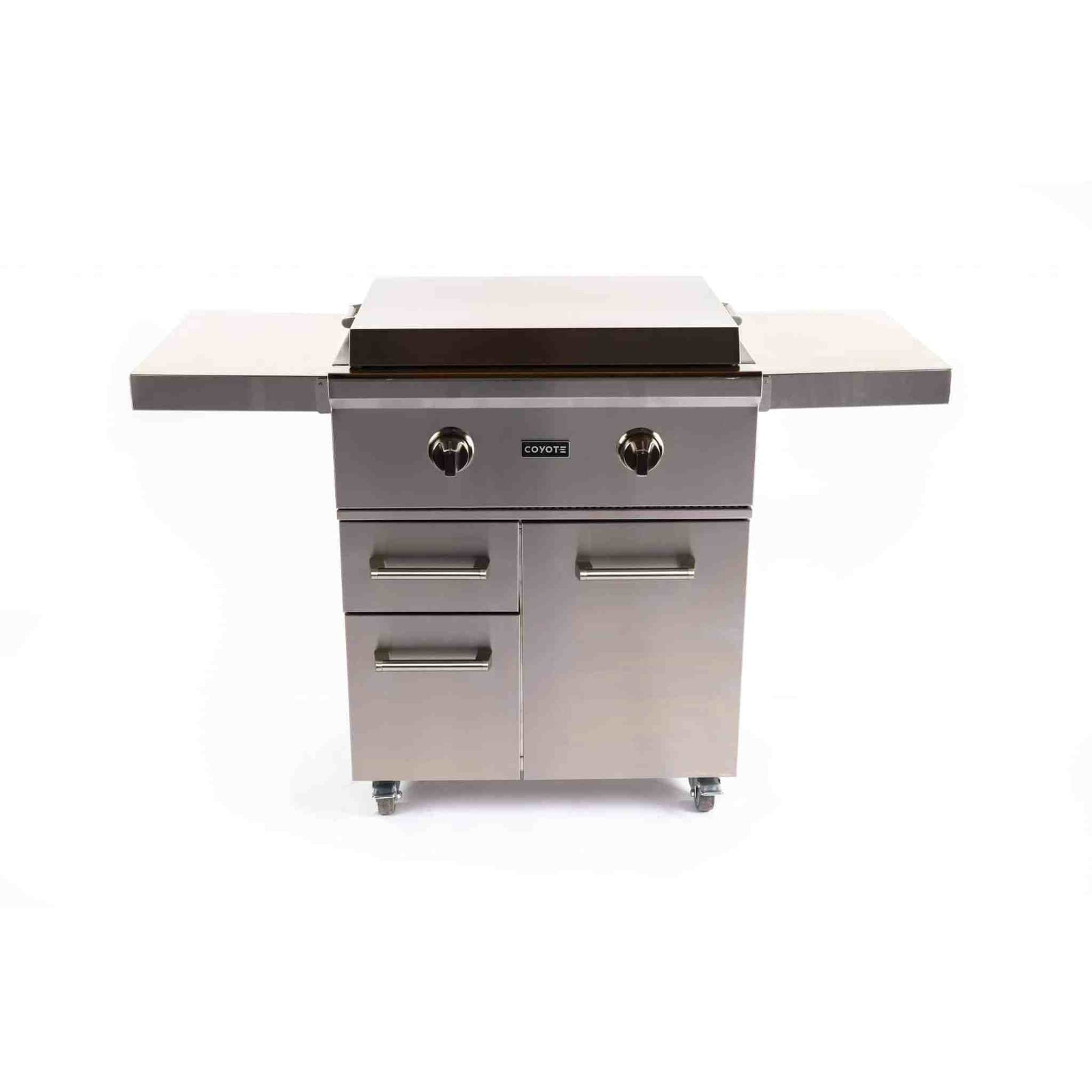 Coyote Outdoor LivingCoyote Outdoor Living 30 Inch Flat Top Grill C1FTG30-LP-CART- BetterPatio.com