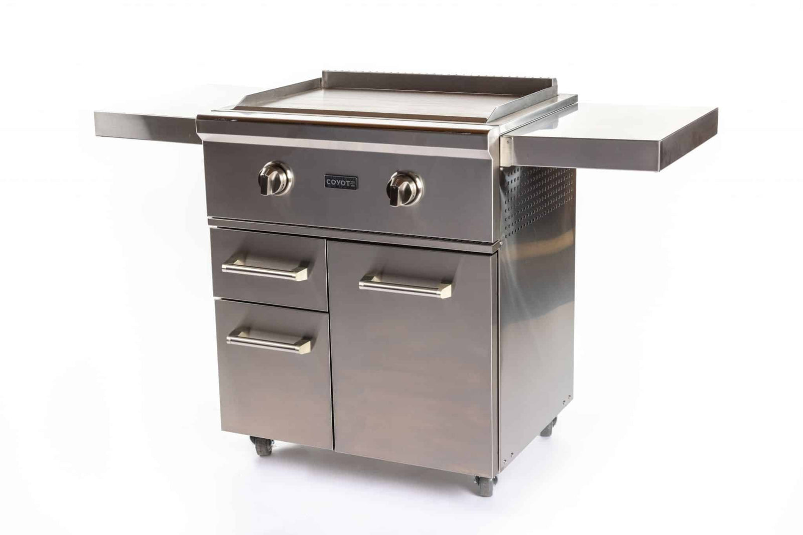 Coyote Outdoor LivingCoyote Outdoor Living 30 Inch Flat Top Grill C1FTG30-LP-CART- BetterPatio.com