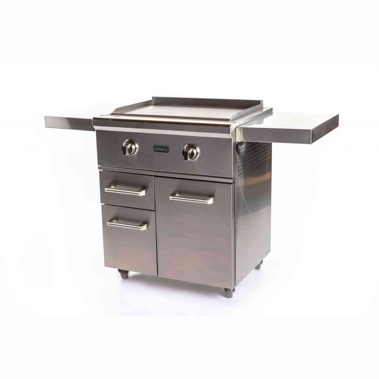 Coyote Outdoor LivingCoyote Outdoor Living 30 Inch Flat Top Grill C1FTG30-LP-CART- BetterPatio.com