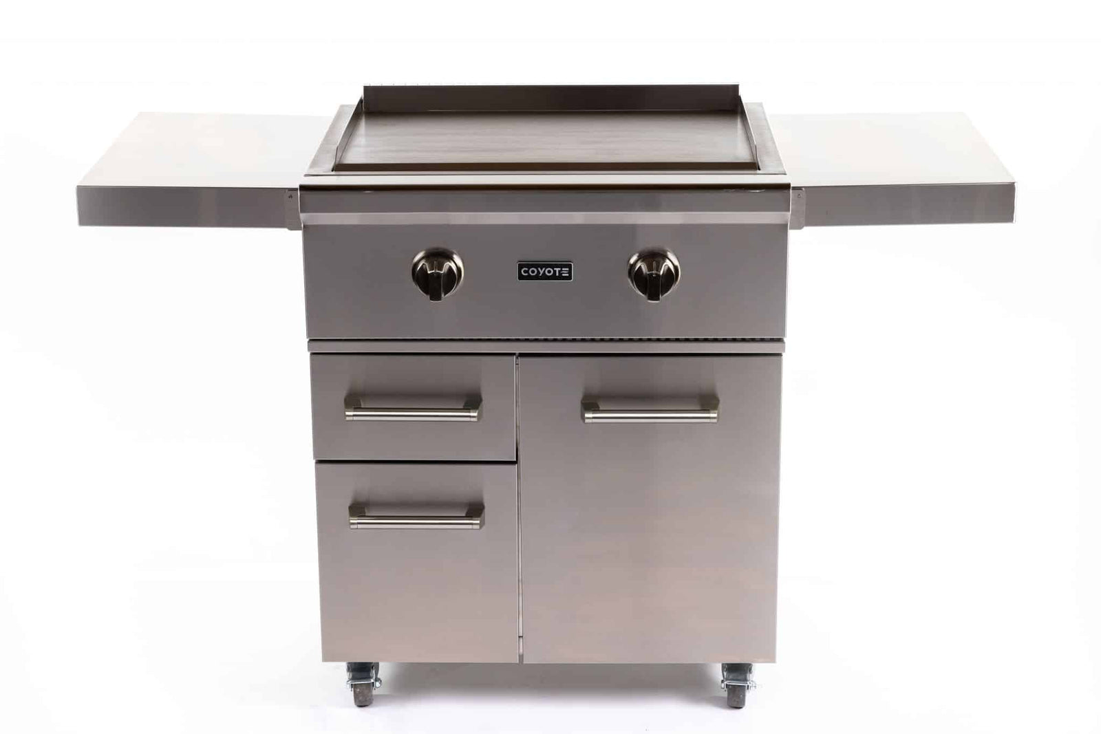Coyote Outdoor LivingCoyote Outdoor Living 30 Inch Flat Top Grill C1FTG30-LP-CART- BetterPatio.com