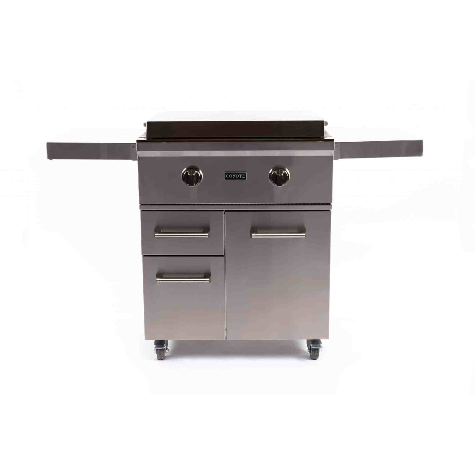Coyote Outdoor LivingCoyote Outdoor Living 30 Inch Flat Top Grill C1FTG30-LP-CART- BetterPatio.com