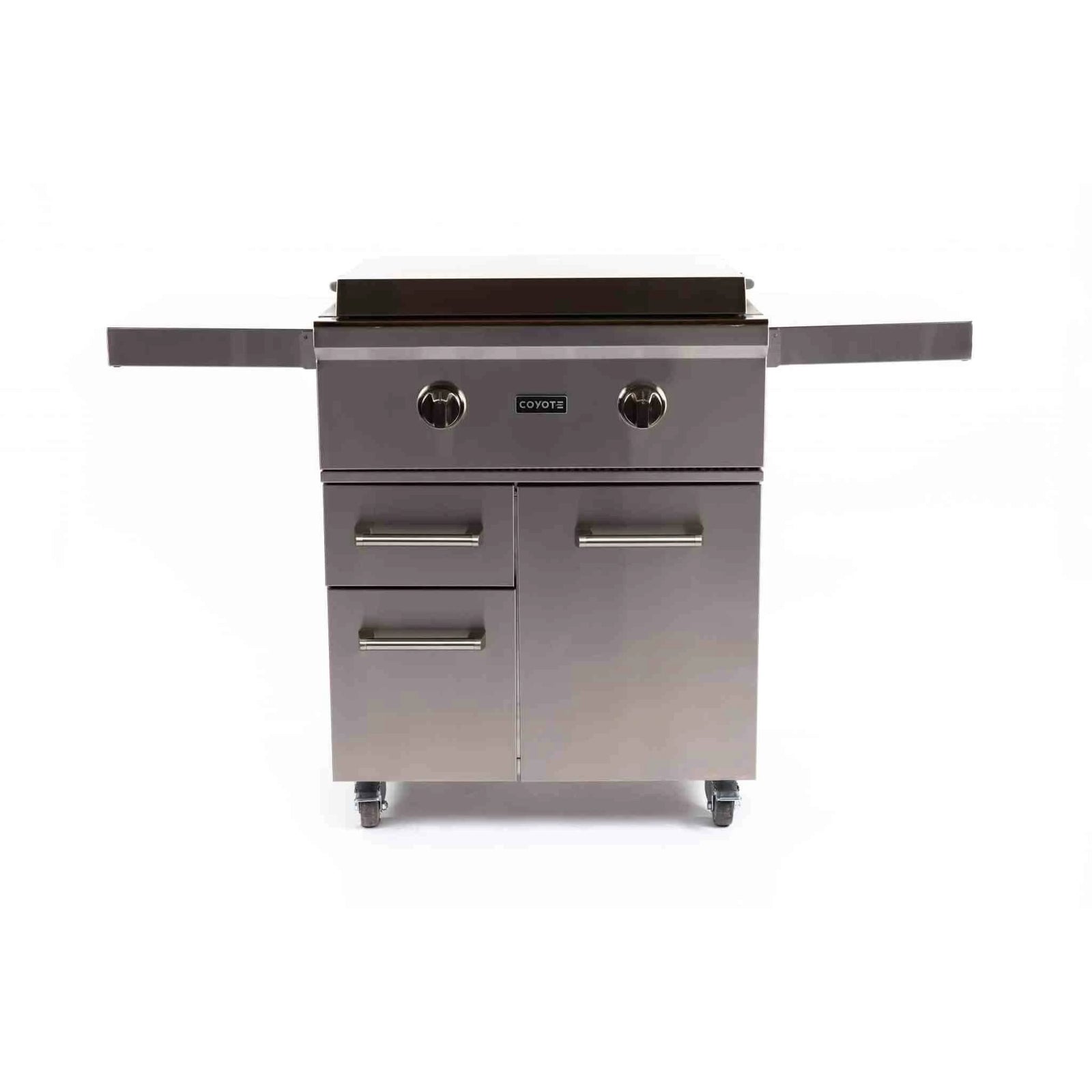 Coyote Outdoor LivingCoyote Outdoor Living 30 Inch Flat Top Grill C1FTG30-LP-CART- BetterPatio.com