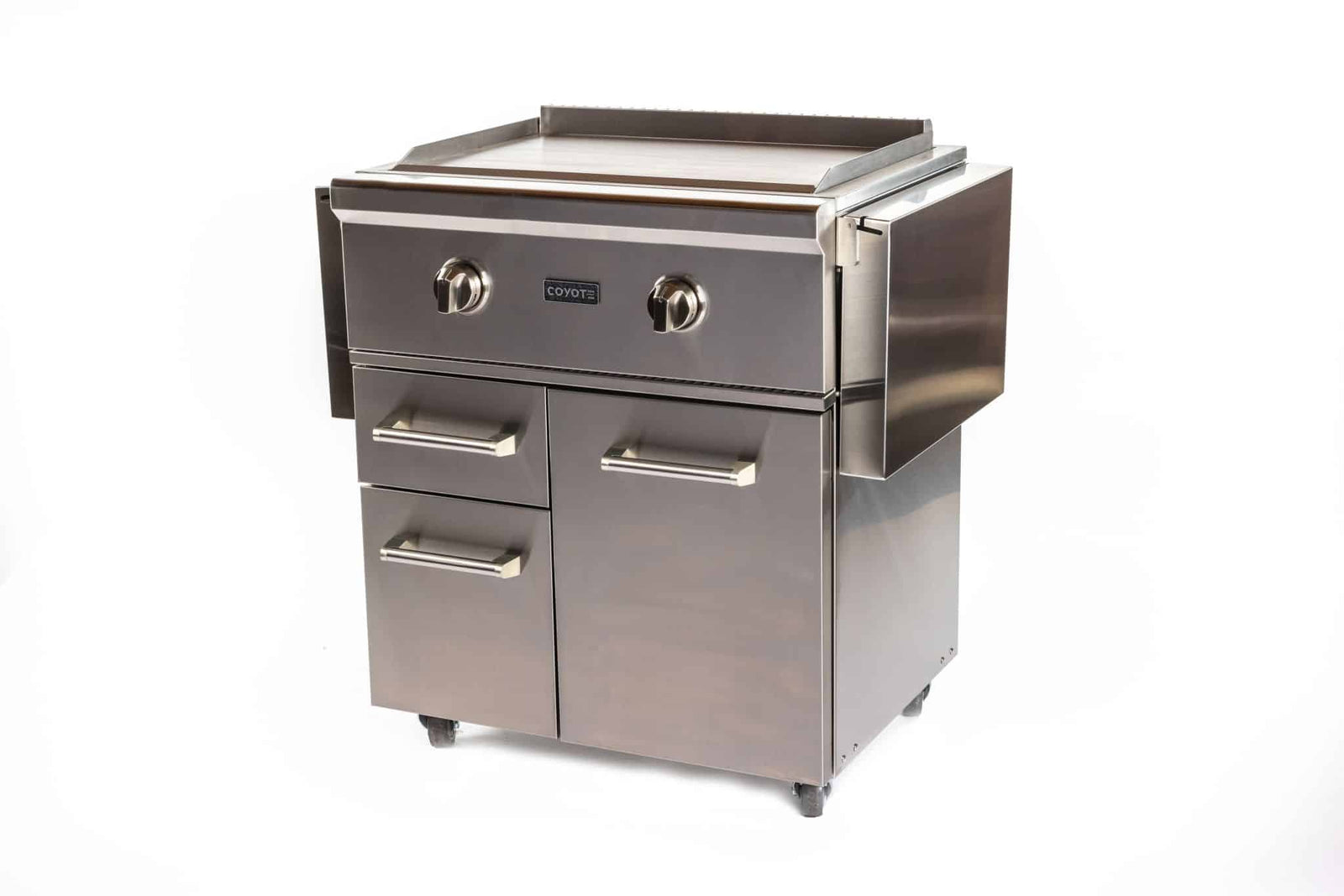 Coyote Outdoor LivingCoyote Outdoor Living 30 Inch Flat Top Grill C1FTG30-LP-CART- BetterPatio.com