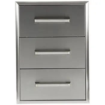 Coyote Outdoor LivingCoyote Outdoor Living Built In Three Drawer Cabinet C3DC C3DC- BetterPatio.com