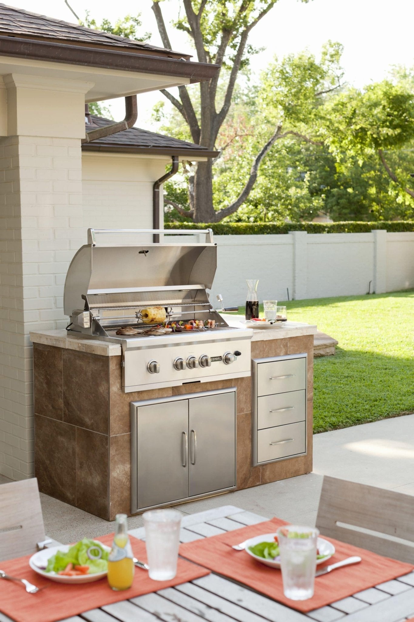 Coyote Outdoor LivingCoyote Outdoor Living Built In Three Drawer Cabinet C3DC C3DC- BetterPatio.com