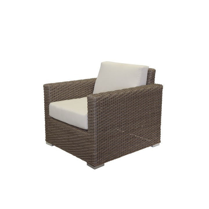 Source Outdoor Lucaya Club Chair, Espresso - BetterPatio.com