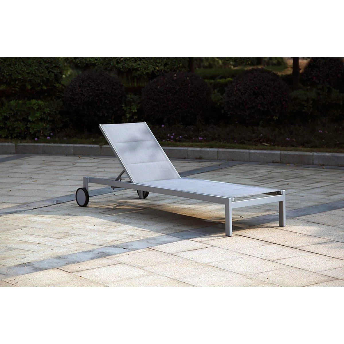 Hospitality Rattan Tampa Sling Chaise Lounger 1442BAL - BetterPatio.com