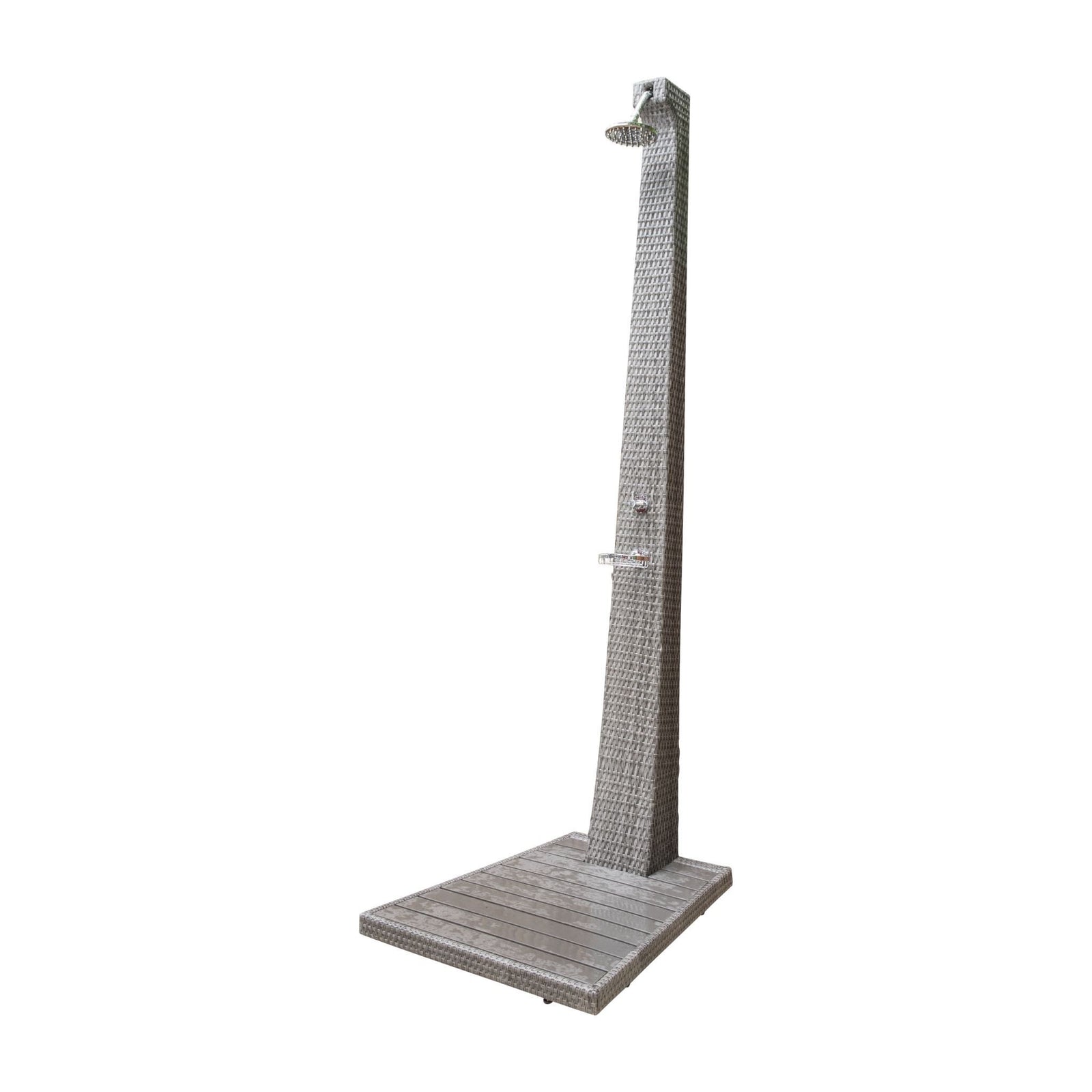 Panama Jack Graphite Patio Shower With Stand PJO-1601-GRY-SH - BetterPatio.com